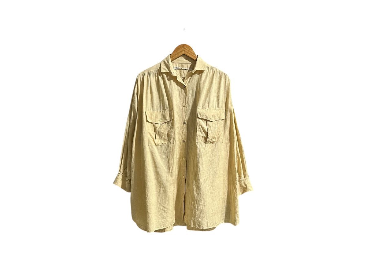 Comme des Garcons 🔥80s Archived Comme Des Garcons Oversized Poplin Shirt Size US XXL / EU 58 / 5 - 1 Thumbnail