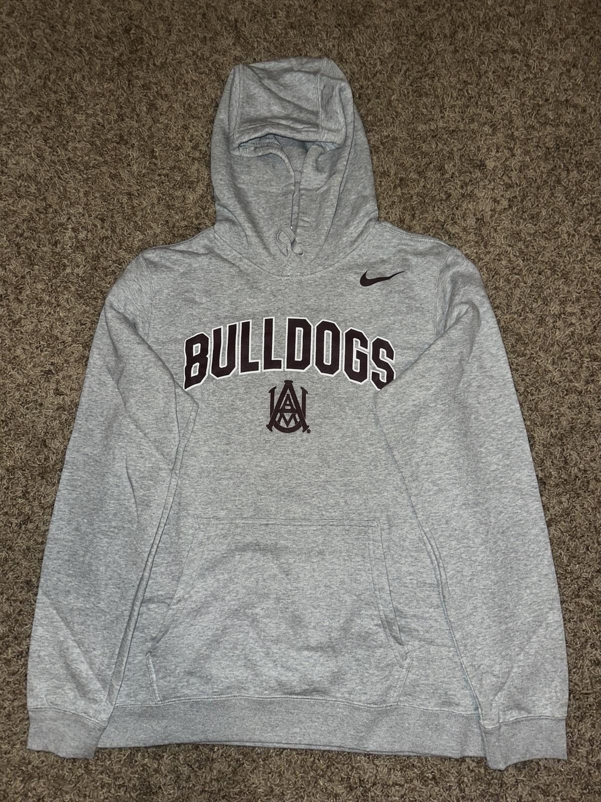 Nike Nike Men’s Alabama A&M University Bulldogs Pullover Hoodie College Sweatshirt Size US M / EU 48-50 / 2 - 1 Thumbnail