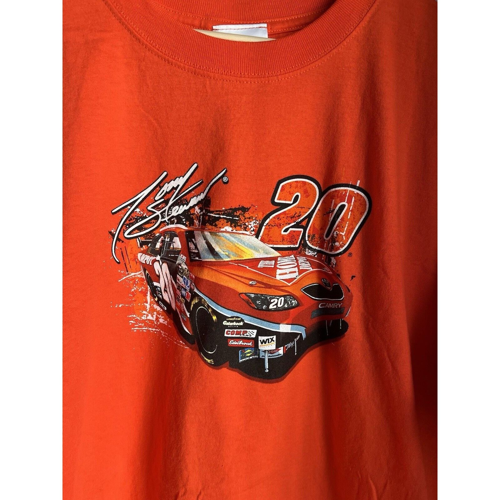 NASCAR VINTAGE NASCAR TONY STEWART #20 HOME DEPOT RACING TEE 2XL Size US XXL / EU 58 / 5 - 2 Thumbnail