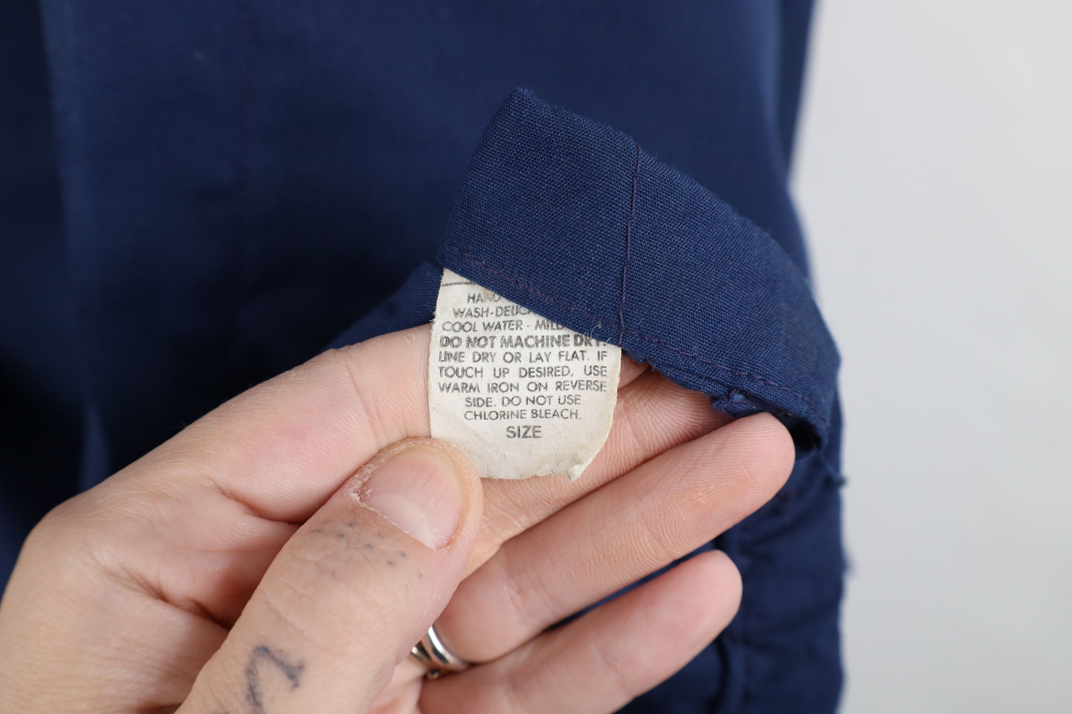 Vintage Vintage 60s Streetwear Racer Bomber Jacket Navy Blue USA Size US XXL / EU 58 / 5 - 11 Thumbnail