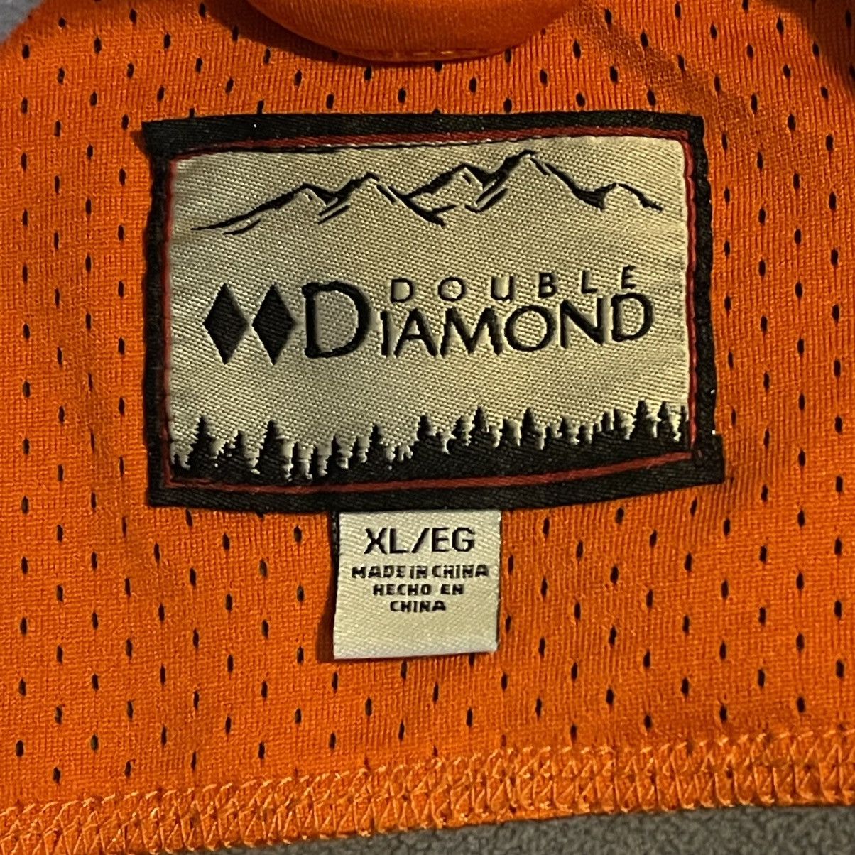 Other Double Diamond Mens XL Fleece Jacket Gray Trim Full Zip Size US XL / EU 56 / 4 - 3 Thumbnail