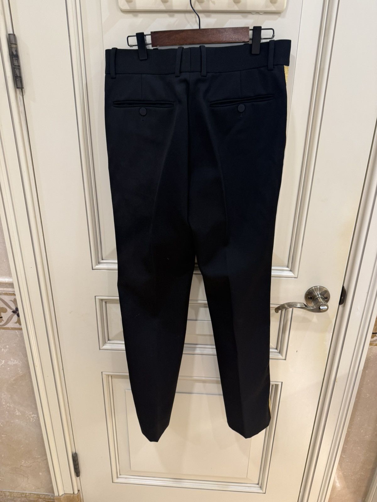 Alexander McQueen wool pants with gold stripes size48 Size US 31 - 13 Thumbnail