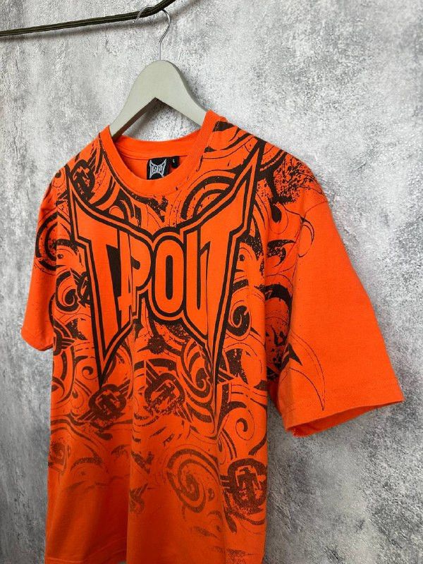 Tapout Tapout Y2k 2000s MMA T-Shirt All Over Print LOGO Crew Size US L / EU 52-54 / 3 - 5 Thumbnail