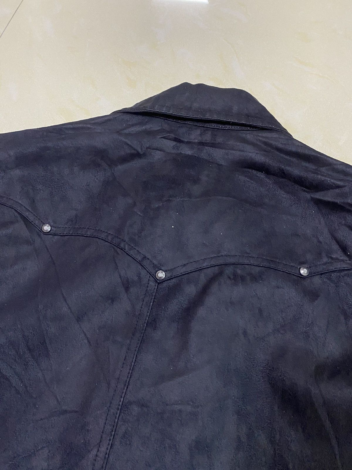 If Six Was Nine Schlussel Punk Bondage Suede Cotton Jacket Size US M / EU 48-50 / 2 - 9 Thumbnail
