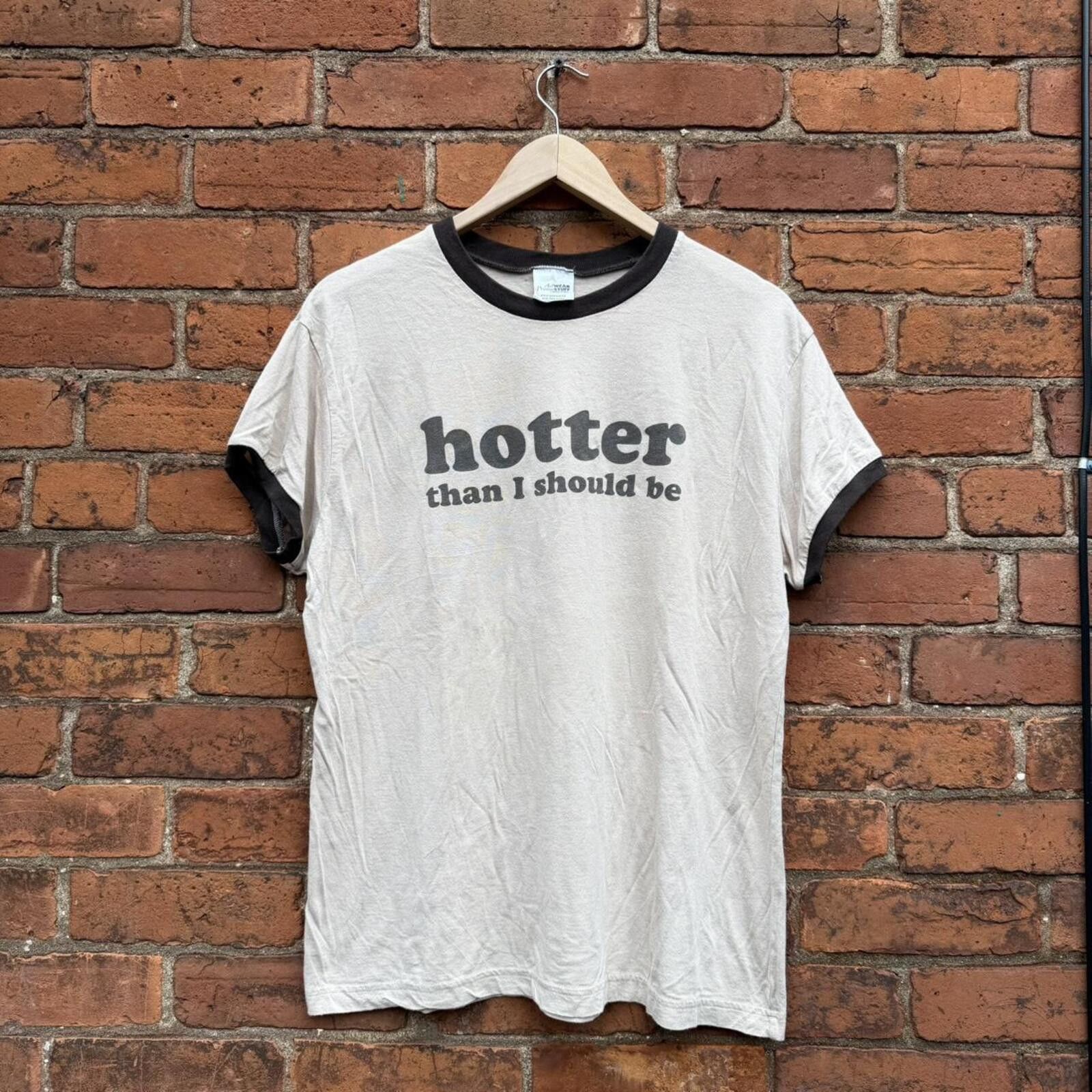 Other vintage hotter than I should be WWF t shirt 00s L/XL Size US L / EU 52-54 / 3 - 2 Thumbnail