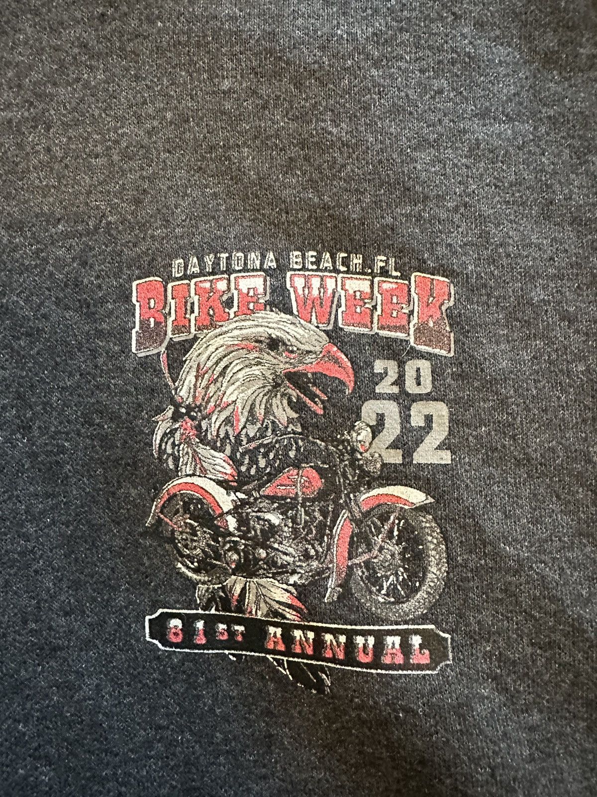 Other 2022 81st Bike Week Daytona Beach Hoodie-Missing Tag-Sm/Med Size US M / EU 48-50 / 2 - 5 Thumbnail