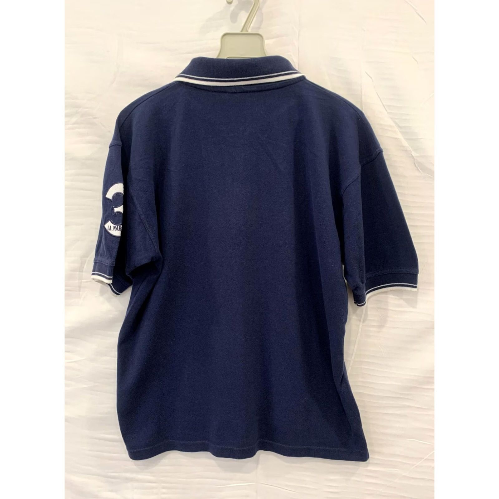 La Martina La Martina Polo Shirt Men’s M Navy Blue Argentina Pique Short Sleeve Casual Shirt Mens M Blue 90s? Size US M / EU 48-50 / 2 - 2 Thumbnail