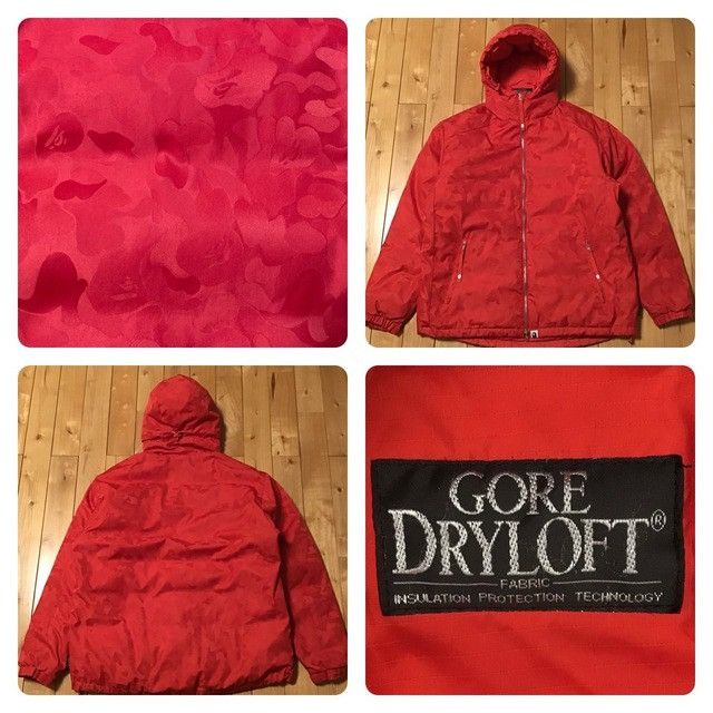 Bape × Goretex 🔥Aoyama Exclusive🔥 BAPE GORE DRYLOFT solid camo down jacket Size US L / EU 52-54 / 3 - 1 Thumbnail