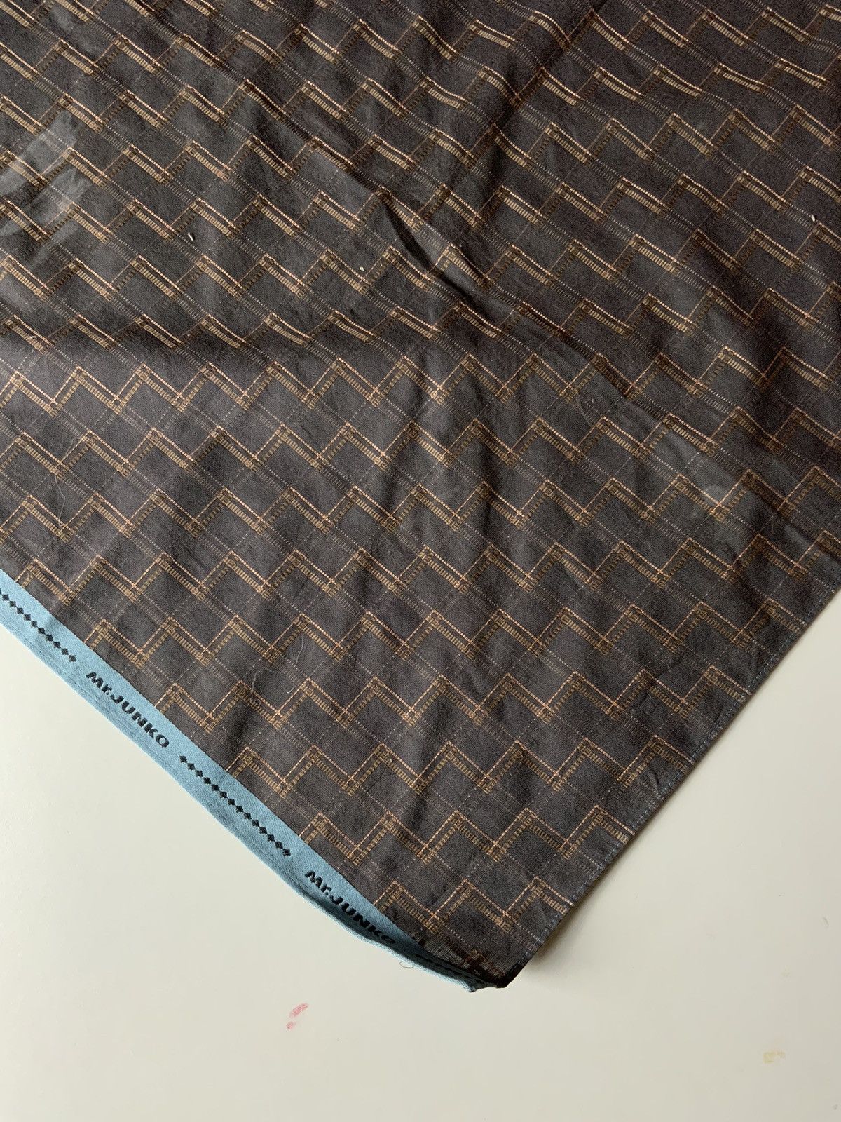 Japanese Brand Mr. Junko Spellout Bandana Handkerchief Size ONE SIZE - 9 Thumbnail