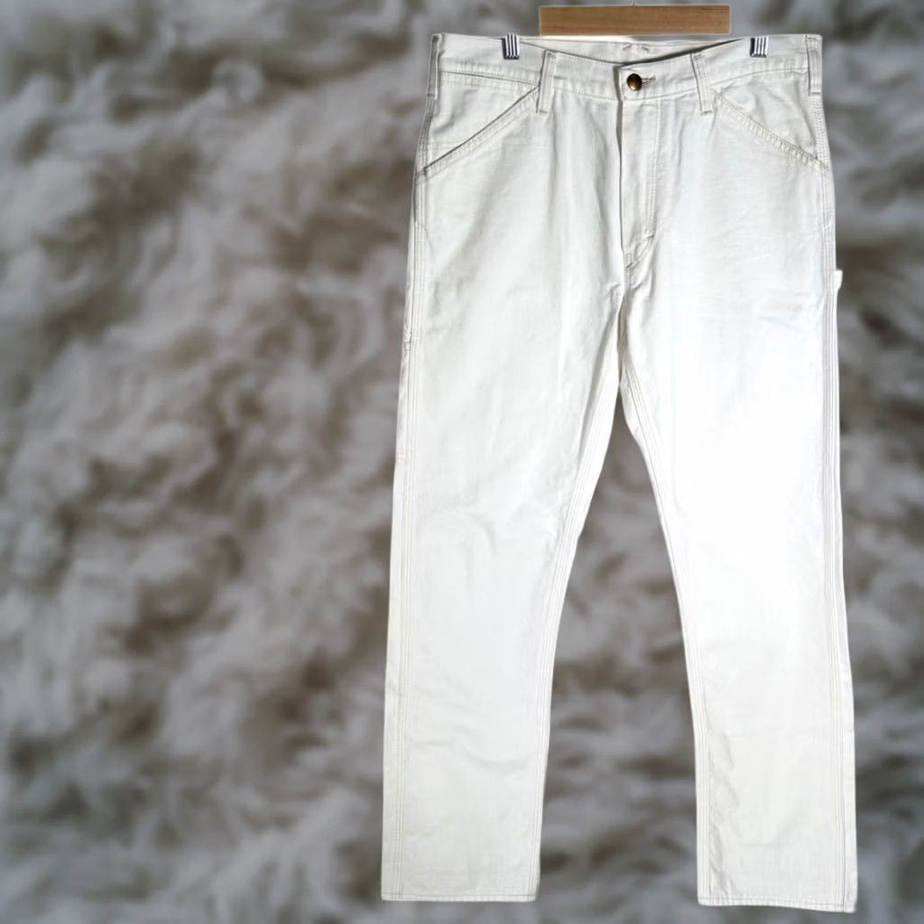 Orslow orSlow Painter Pants White Made in Japan Men's M 100% Organic? (Based on original) Size US 31 - 1 Thumbnail