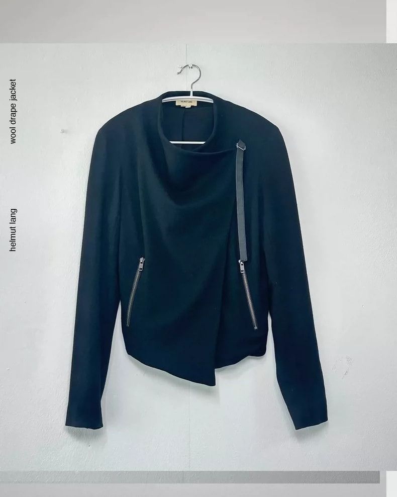 Helmut Lang HELMUT LANG Deconstruct the wool coat Size M / US 6-8 / IT 42-44 - 1 Thumbnail