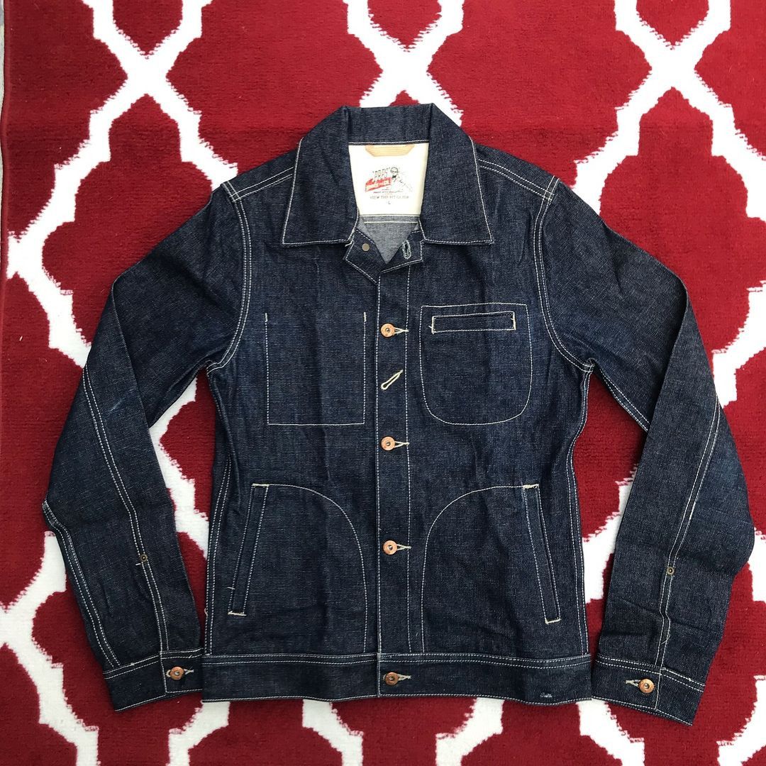 Japanese Brand × Prps × Vintage PRPS Jacket Denim AW 2012 Size US L / EU 52-54 / 3 - 1 Thumbnail