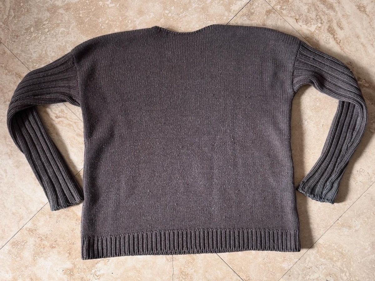 Rick Owens Rick Owens FW2000 “Dust” Sculptural Wool Knit Sweater Size US M / EU 48-50 / 2 - 3 Thumbnail