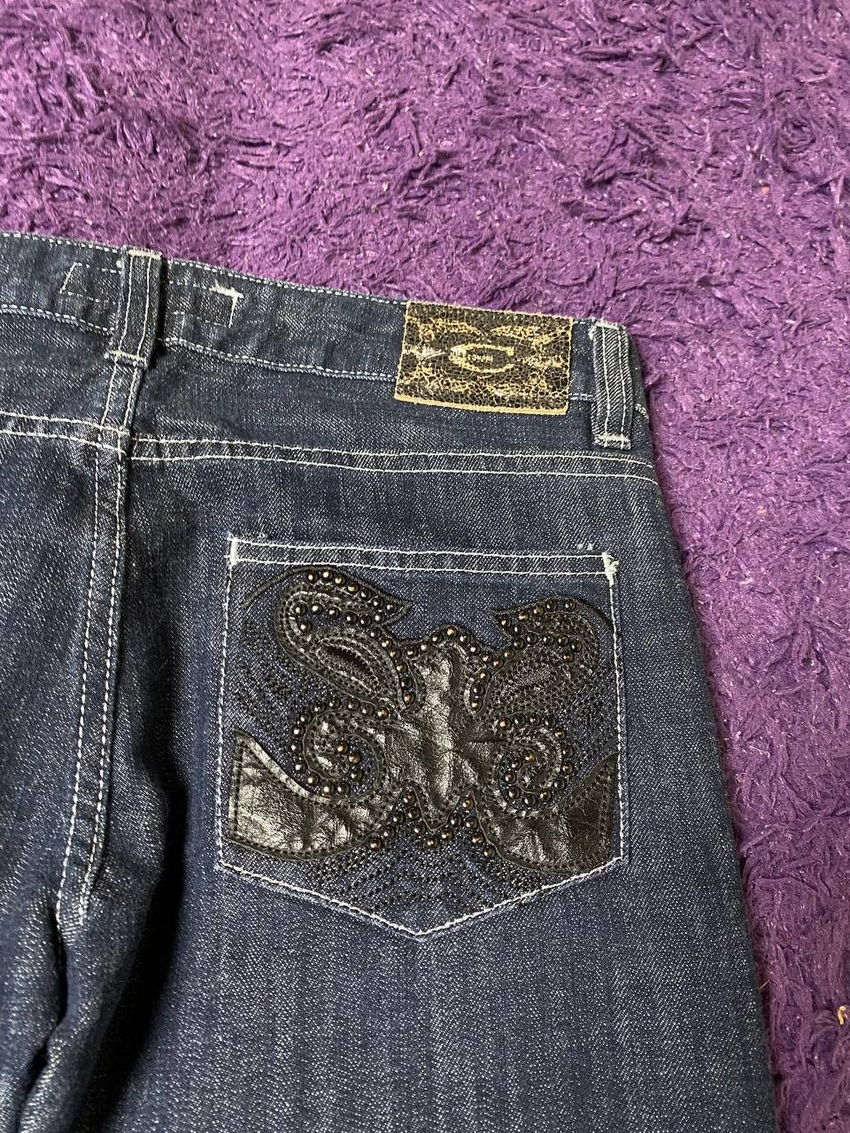 Just Cavalli vintage Just Cavalli jeans luxury Y2K made in Italy Size 30" / US 8 / IT 44 - 21 Thumbnail