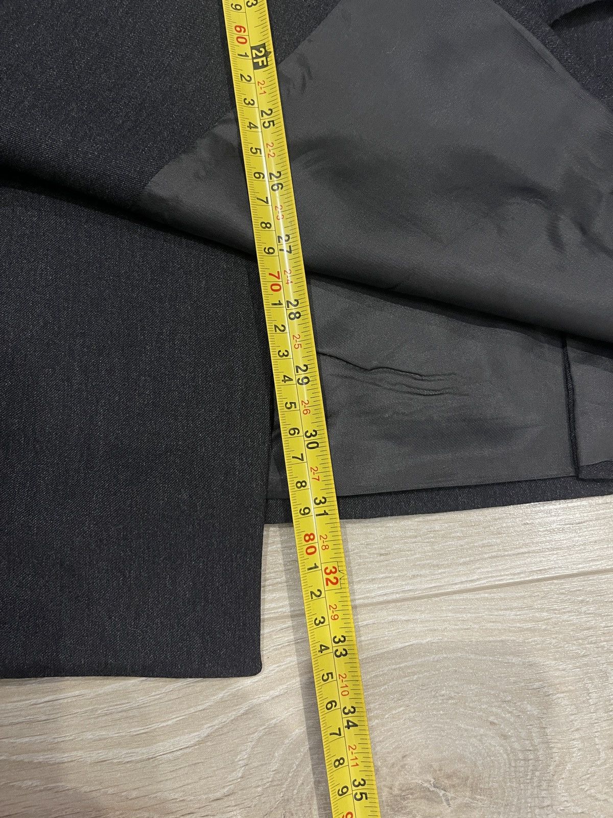 Hugo Boss Vintage double-breasted jacket blazer hugo boss dark gray 40 Size 40L - 14 Thumbnail