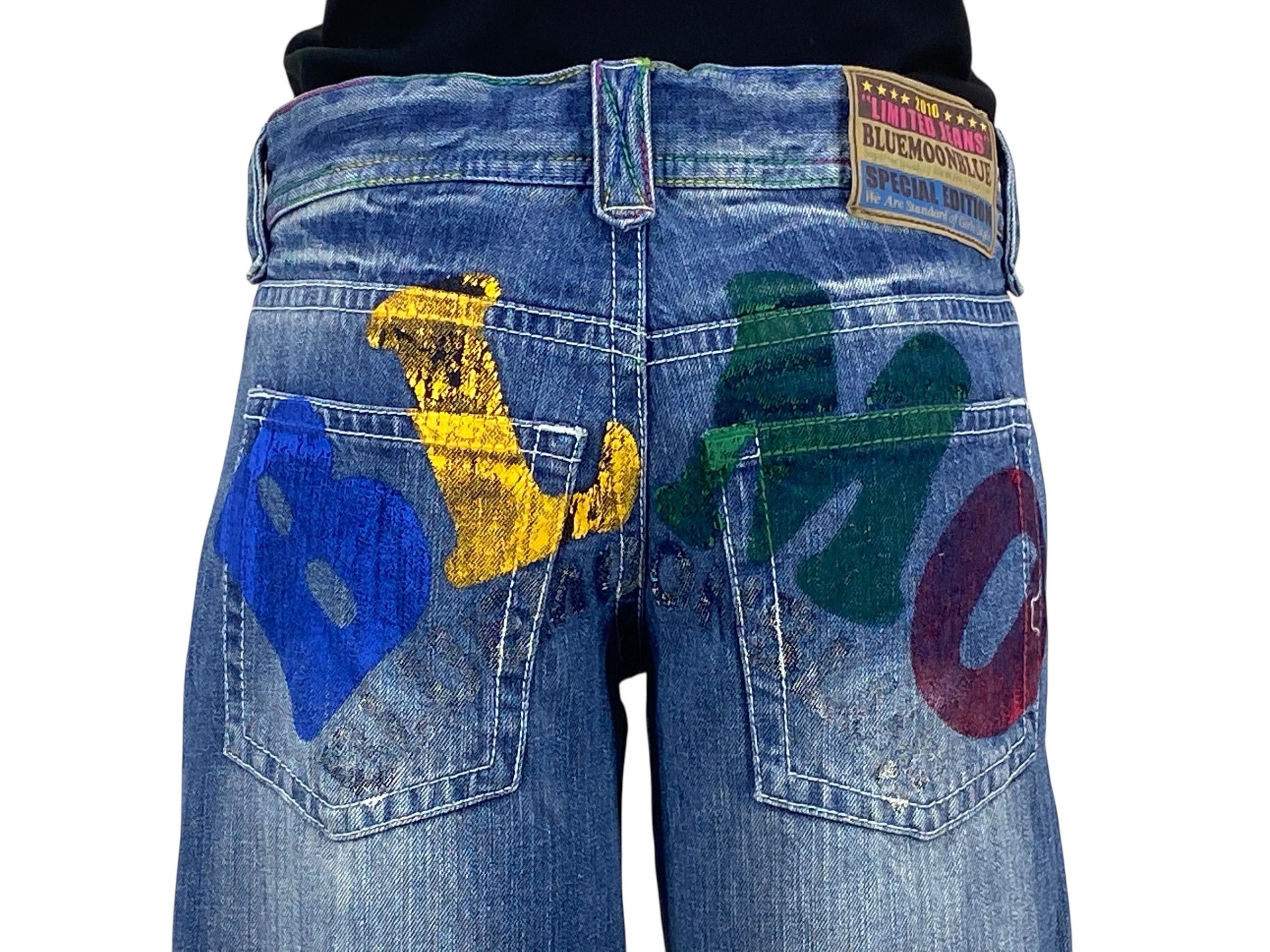 Japanese Brand Blue Moon Blue Japan Denim Jeans Japanese Surf Jeans Pants Size US 28 / EU 44 - 7 Thumbnail