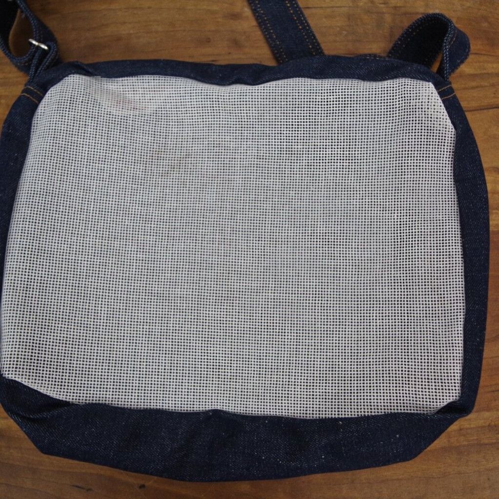 Vintage New Old Stock Slantzi-Craft Screen Door Threads Denim Bag Size ONE SIZE - 11 Thumbnail