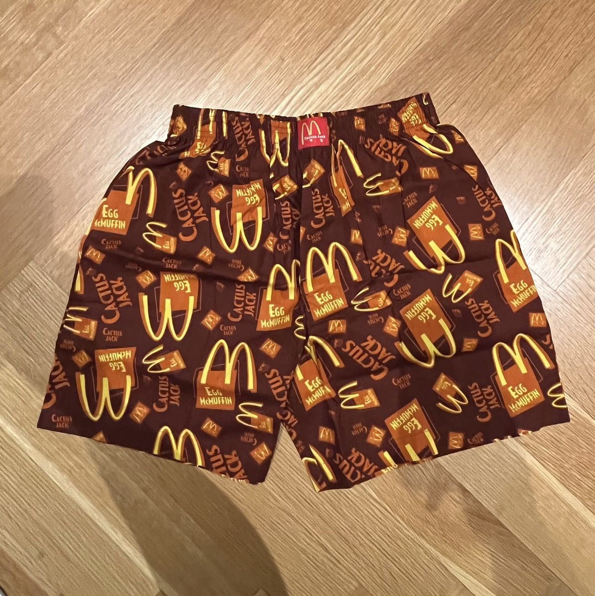 Travis Scott Travis Scott x McDonald’s Brown House Shorts Size US 30 / EU 46 - 1 Thumbnail