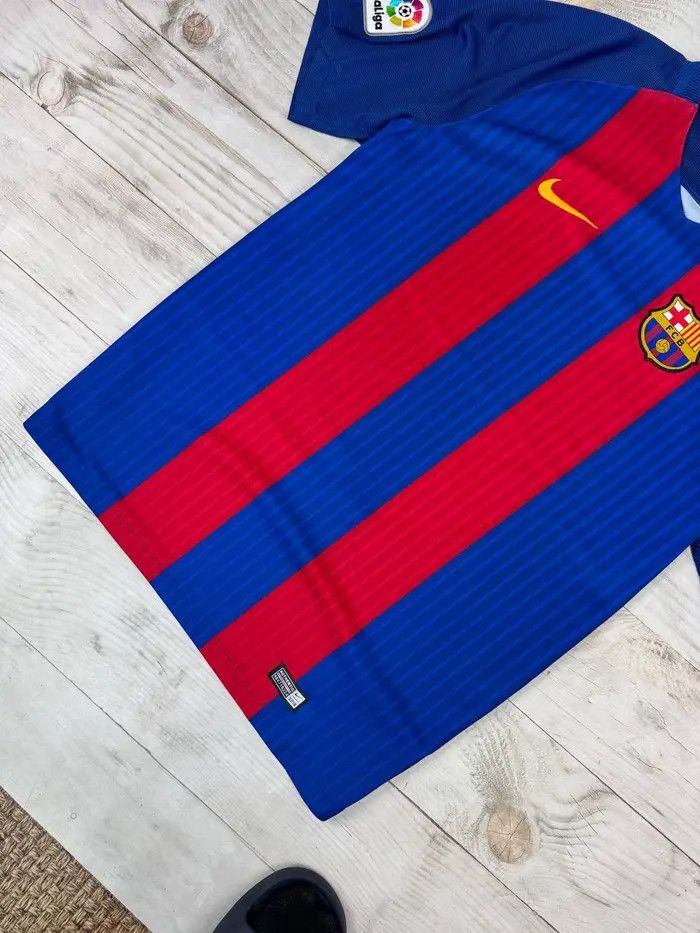 Nike Nike FC Barcelona 2016 2017 Home Shirt Soccer Jersey Size US XL / EU 56 / 4 - 3 Thumbnail
