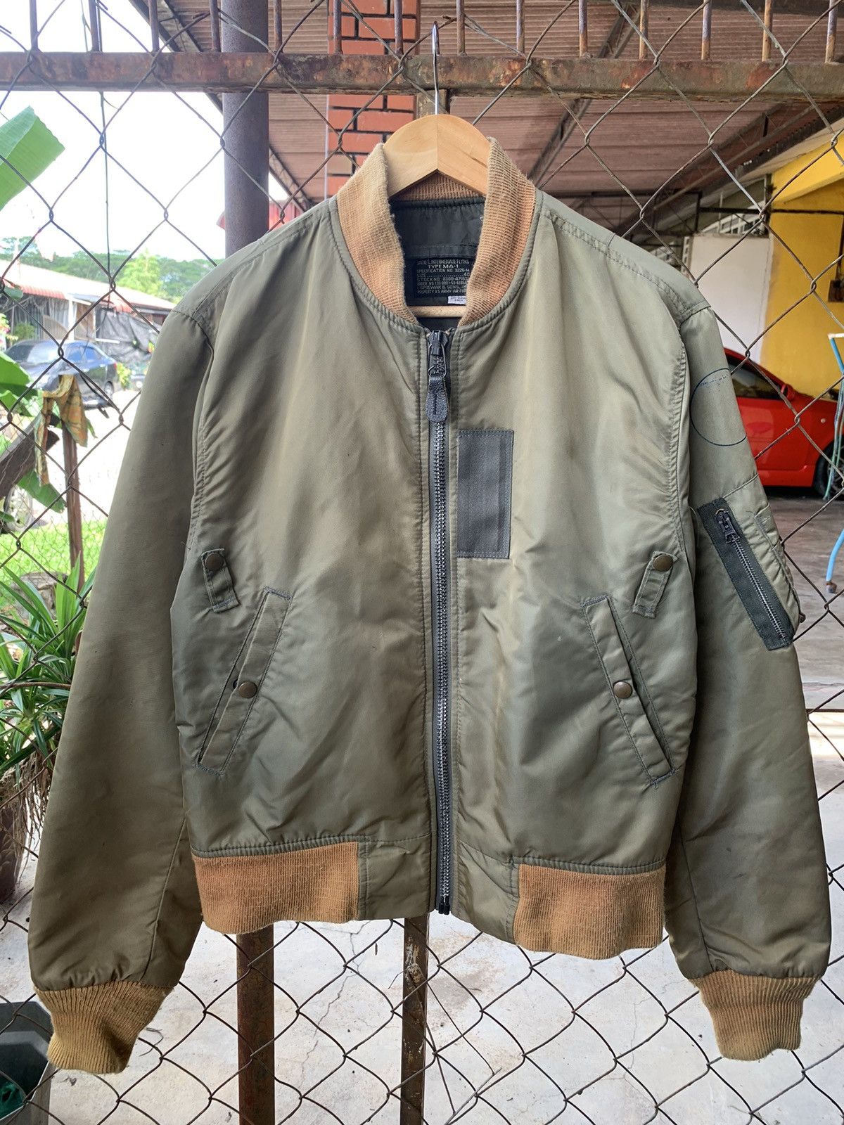 SPIEWAK 70s' type G-1 made in USA Ma1 Jacket Spiewak And Sons