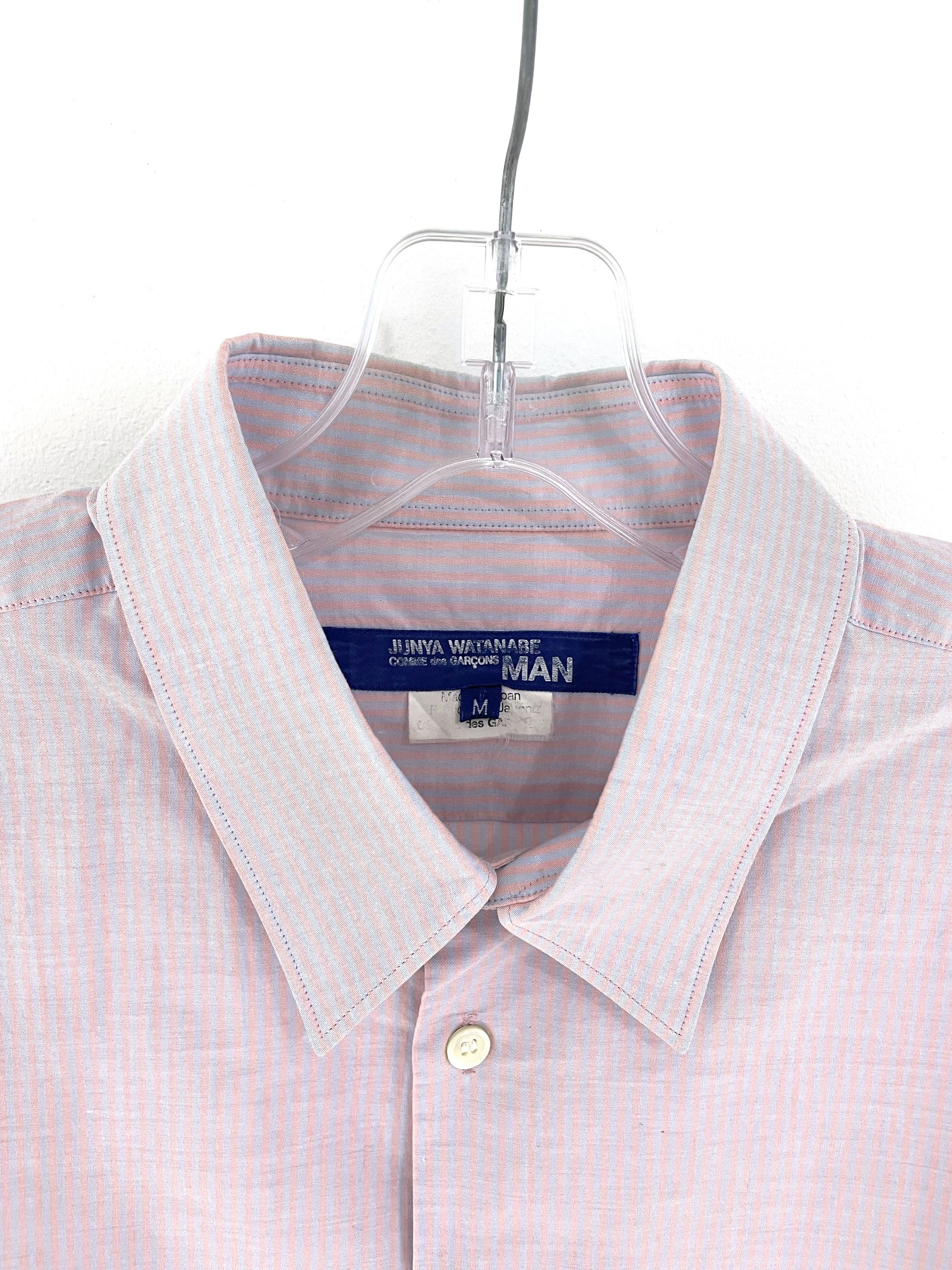 Junya Watanabe 2004 Gothic M Striped Shirt Size US M / EU 48-50 / 2 - 3 Thumbnail