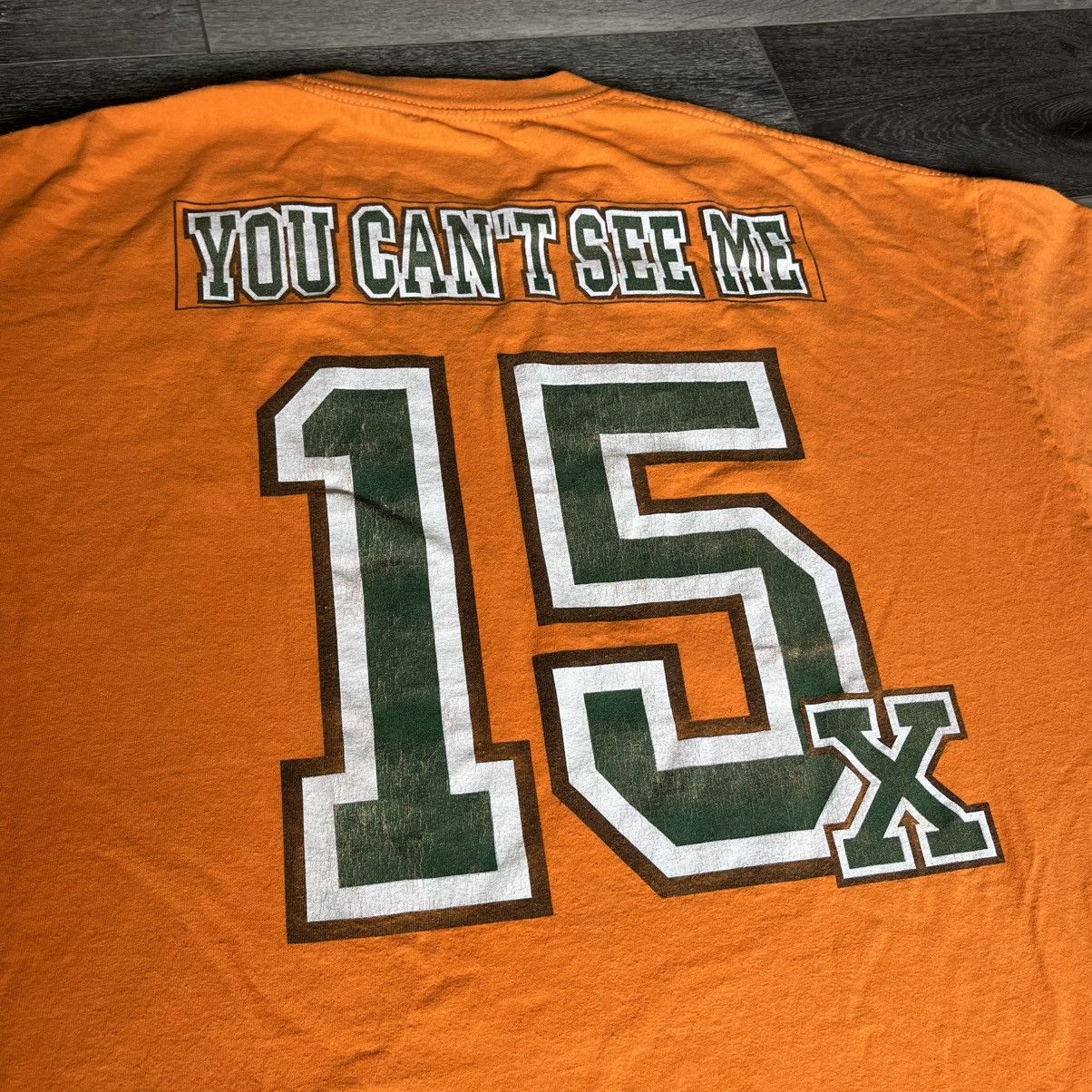 Vintage × WWE Vintage Y2K WWE John Cena Never Give Up You Can’t See Me Tee Size US XXL / EU 58 / 5 - 4 Thumbnail