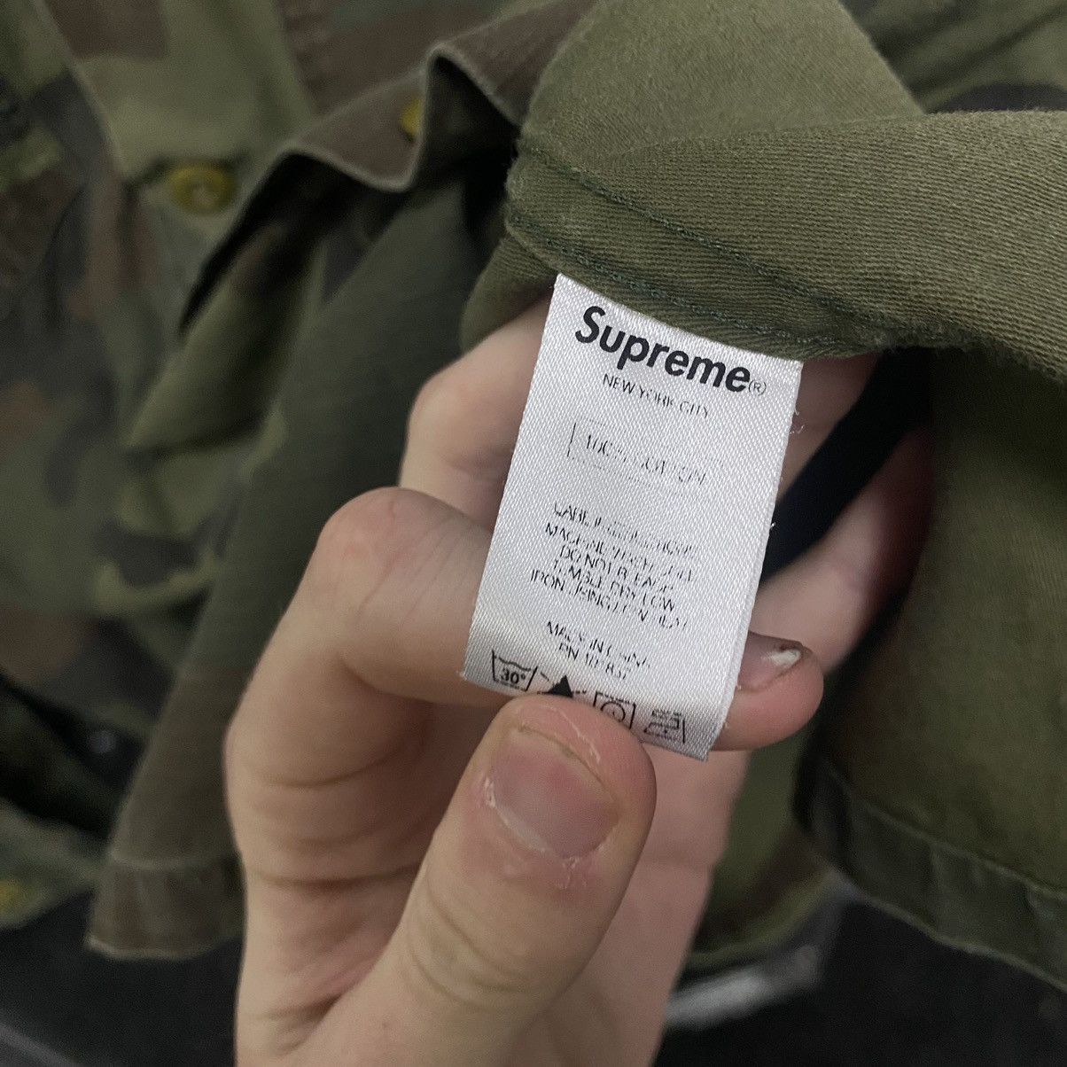 Supreme Supreme Military “Army” Overshirt Jacket Vintage Size US L / EU 52-54 / 3 - 8 Thumbnail