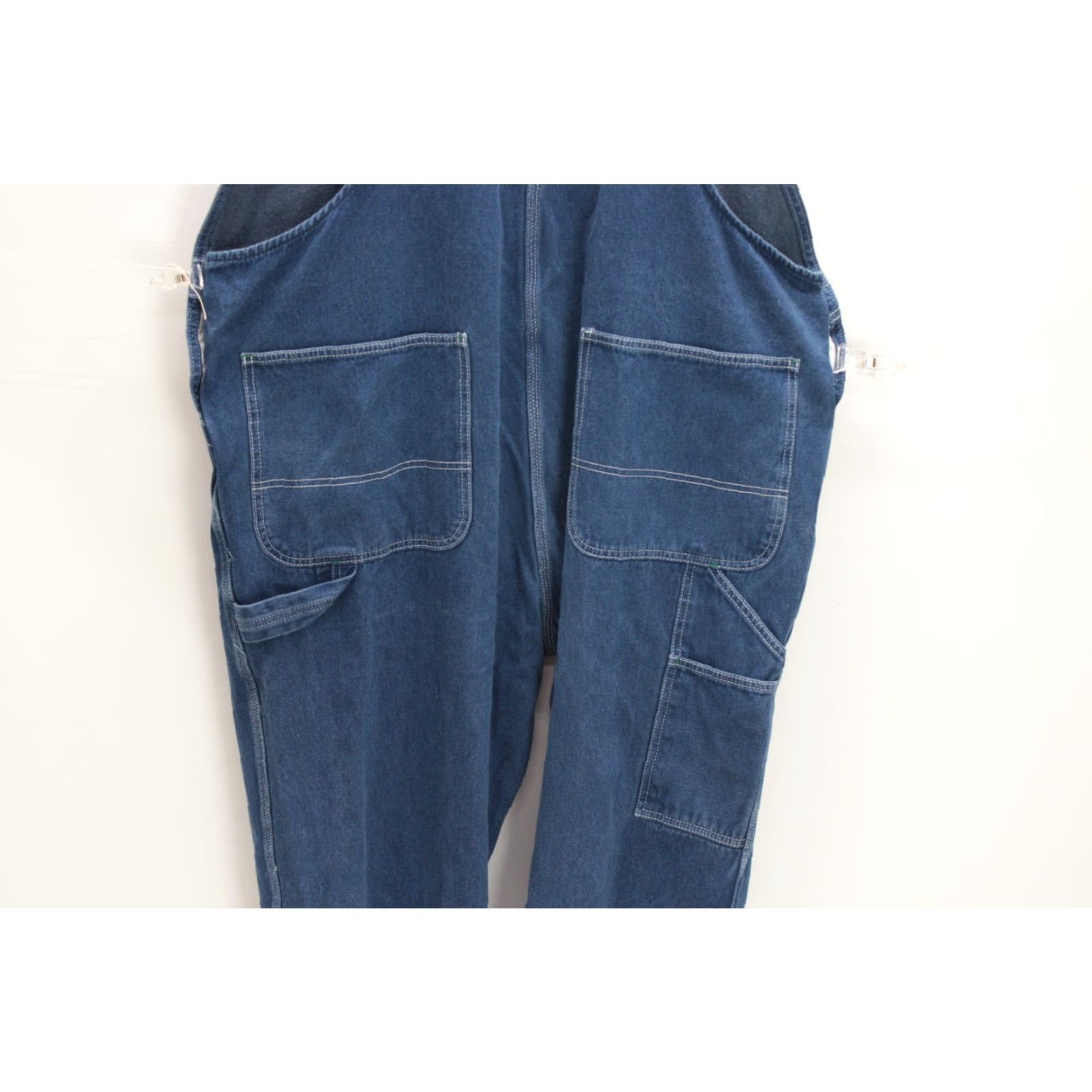 Denime VINTAGE LIBERTY Bib Overalls Mens 48x27 Blue Carpenter Denim Workwear Farmer Ranch Size US 32 / EU 48 - 7 Thumbnail