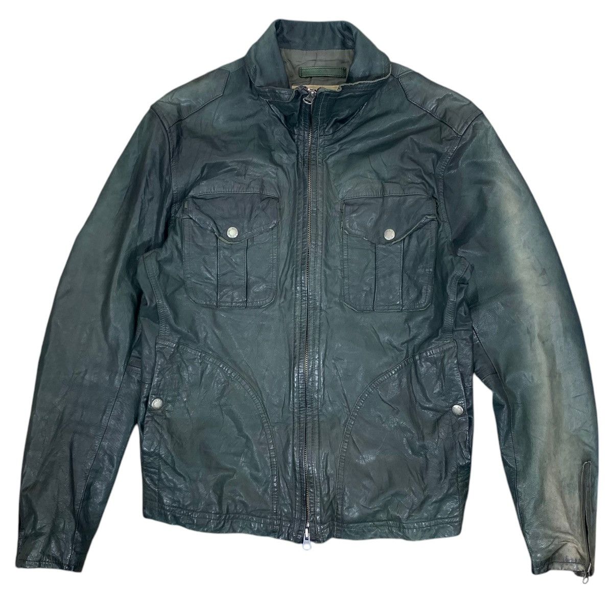 Avirex VINTAGE AVIREX FLIGHT LEATHER BOMBER JACKET USAF Size US M / EU 48-50 / 2 - 1 Thumbnail