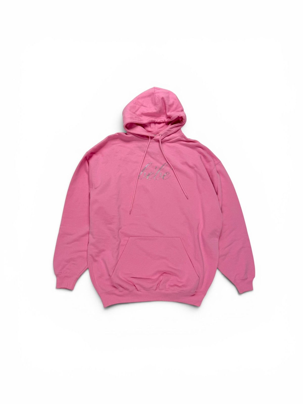 Balenciaga Balenciaga Bébé Rhinestones Pink Oversized Hoodie Size US S / EU 44-46 / 1 - 1 Thumbnail
