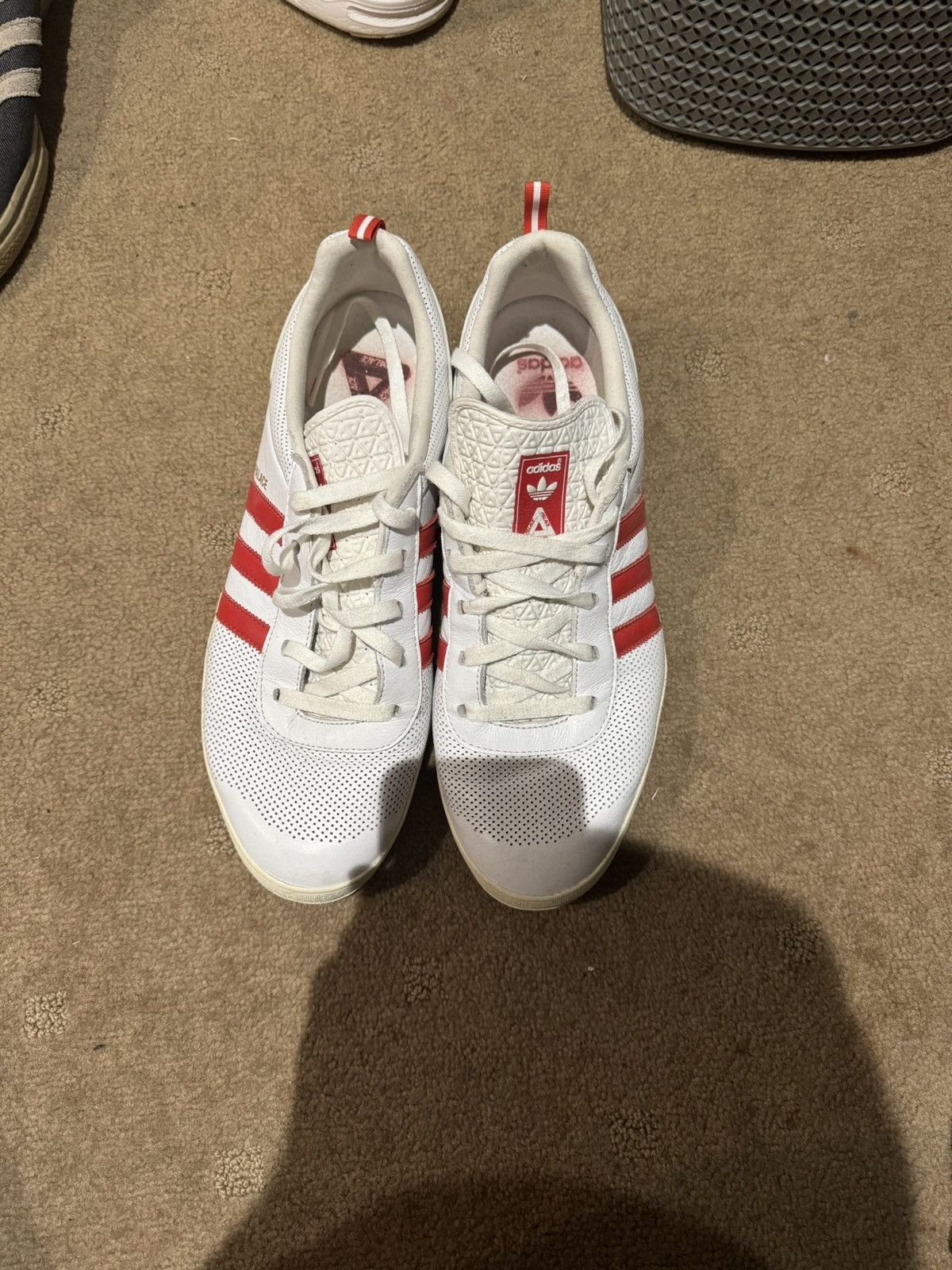 Adidas × Palace Palace pro red white us12.5 Size US 12.5 / EU 45-46 - 2 Thumbnail