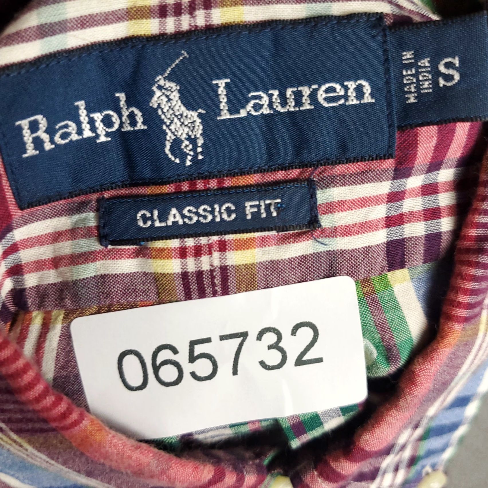 Ralph Lauren Ralph Lauren Shirt Mens Small Red Plaid Pony Casual Button Up Short Sleeve Size US S / EU 44-46 / 1 - 7 Thumbnail