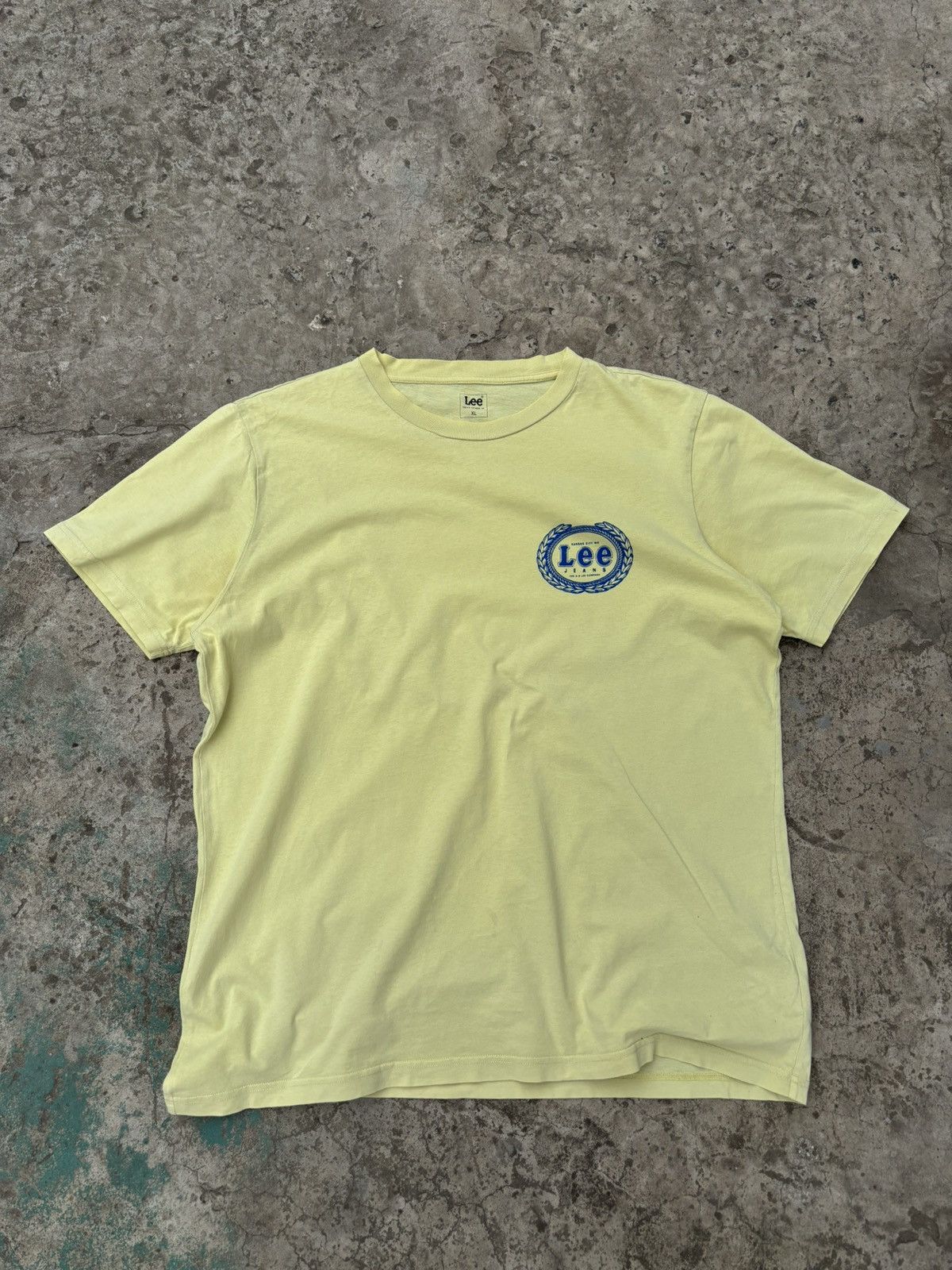 Japanese Brand × Lee Lee Emblem Printed Tee Size US XL / EU 56 / 4 - 1 Thumbnail