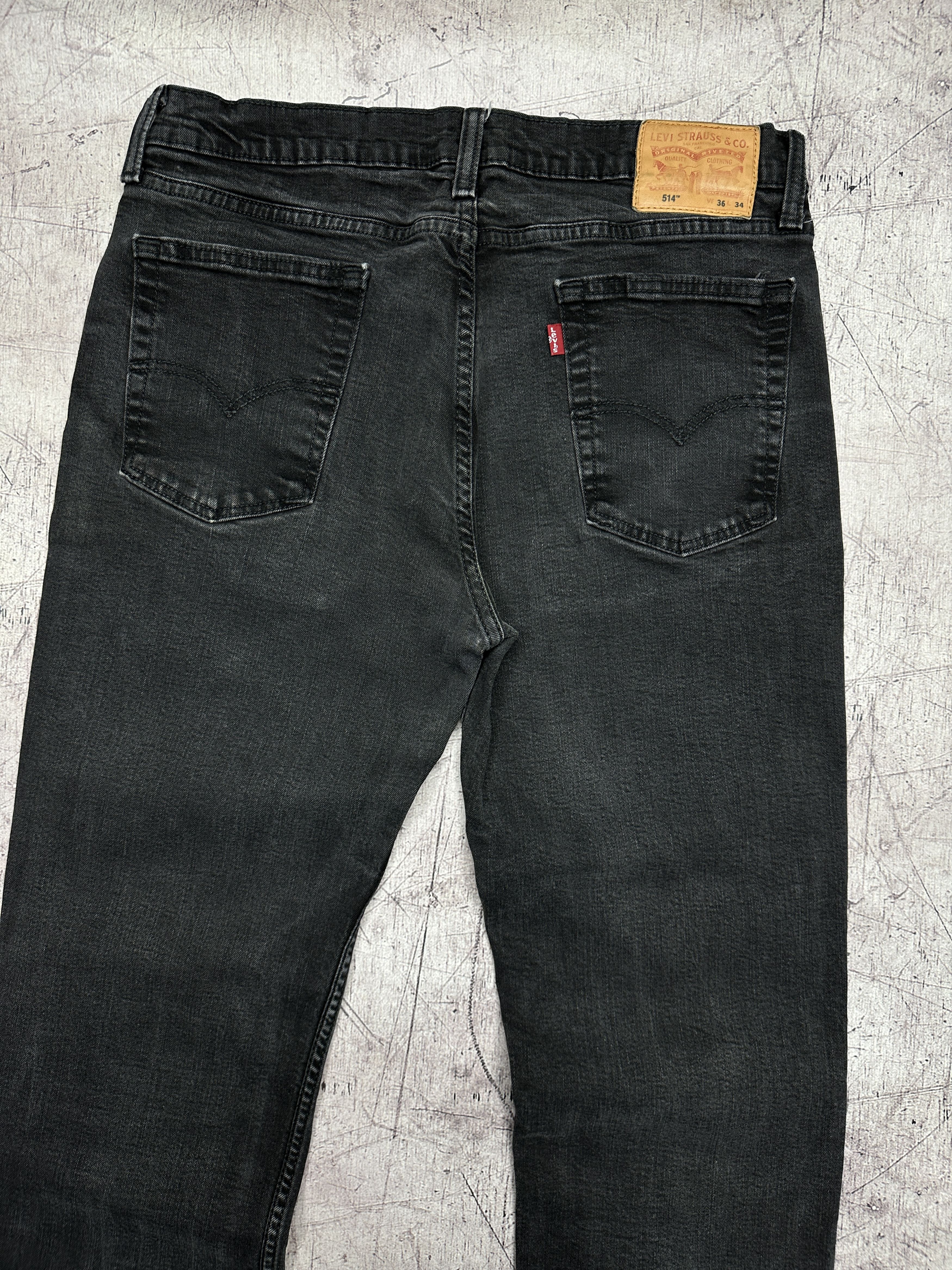 Levi's Levi's 514 Mens Denim Pants Jeans Size 36 x 34 Size US 36 / EU 52 - 2 Thumbnail