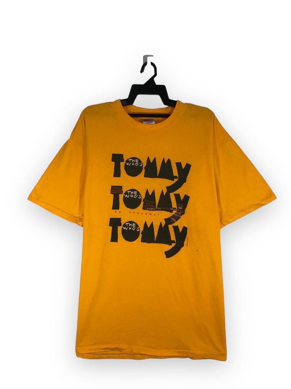 Band Tees vintage 1992 The Who tommy on broadway Size US XL / EU 56 / 4 - 1 Thumbnail
