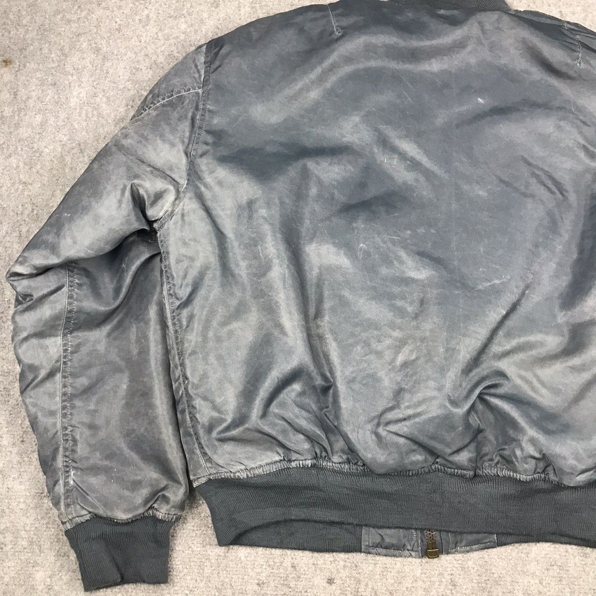 Japanese Brand SUNTORY BOSS COFFEE BOMBER FADED JACKET Size US M / EU 48-50 / 2 - 8 Thumbnail