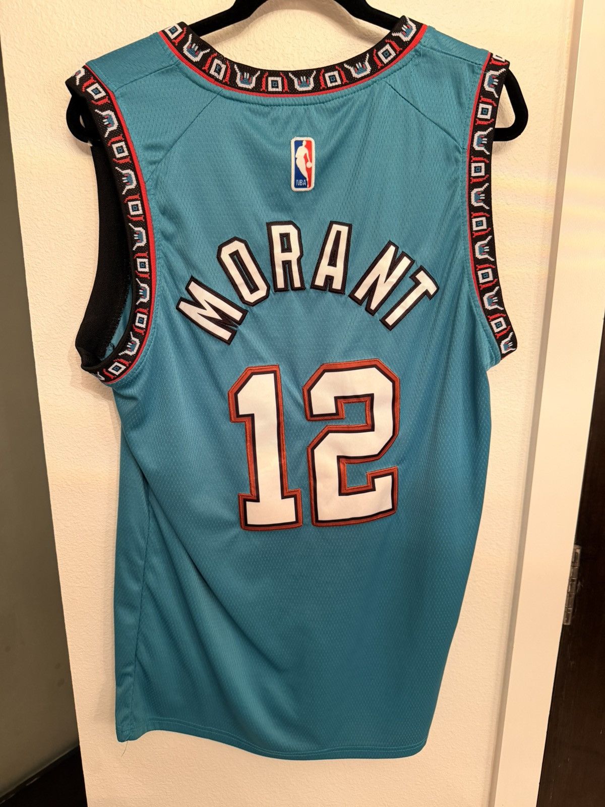 Nike Memphis Grizzles Ja Morant #12 Size US M / EU 48-50 / 2 - 2 Thumbnail