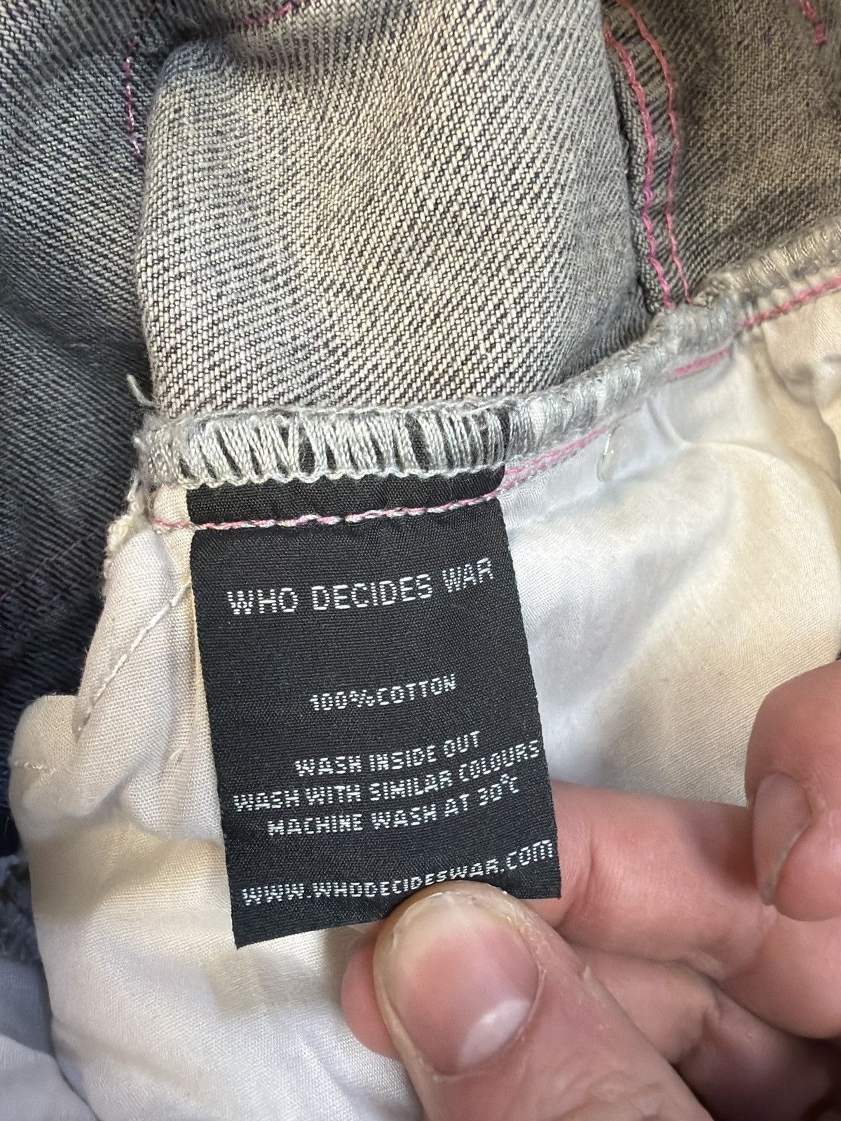 Who Decides War Who decides war x patron of the new grey Size US 32 / EU 48 - 3 Thumbnail