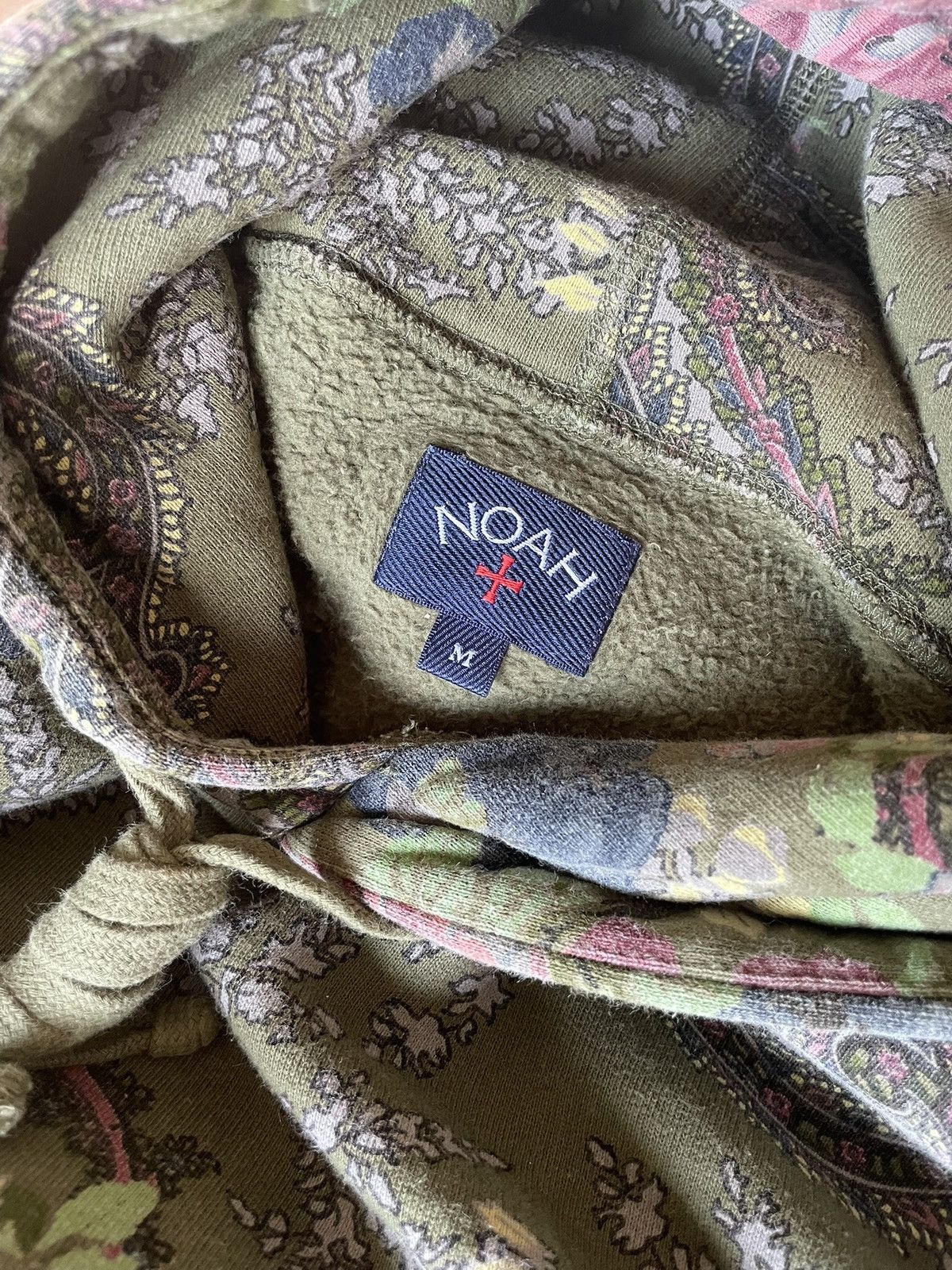 Noah Noah Paisley Print Core Hoodie Size US M / EU 48-50 / 2 - 9 Thumbnail