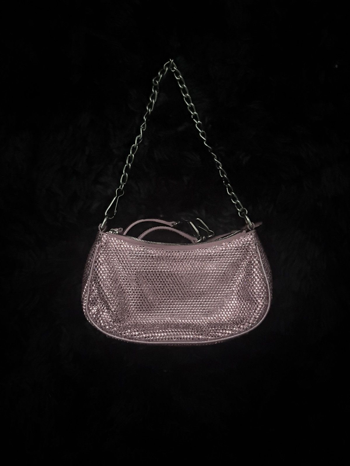 Balenciaga Balenciaga ICED OUT le cagole rhinestone side mini sidebag Size ONE SIZE - 2 Thumbnail