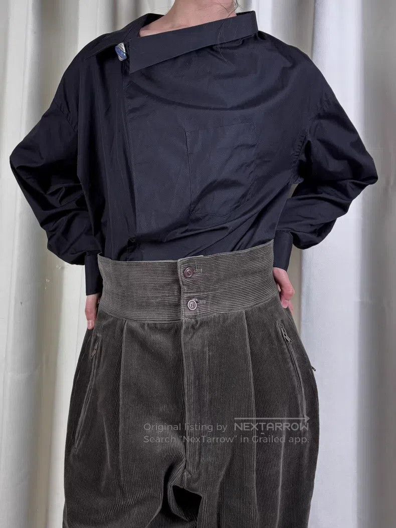 Issey Miyake Issey Miyake Calligraphy Logo Classic Waistband Corduroy T Size 25" / US 0 / IT 36 - 4 Thumbnail