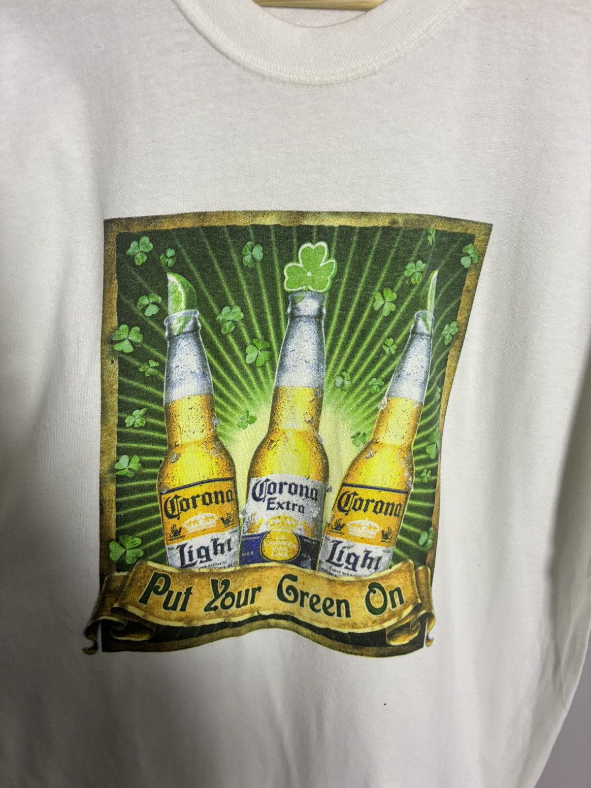 Vintage Vintage corona t shirt Size US XL / EU 56 / 4 - 2 Thumbnail