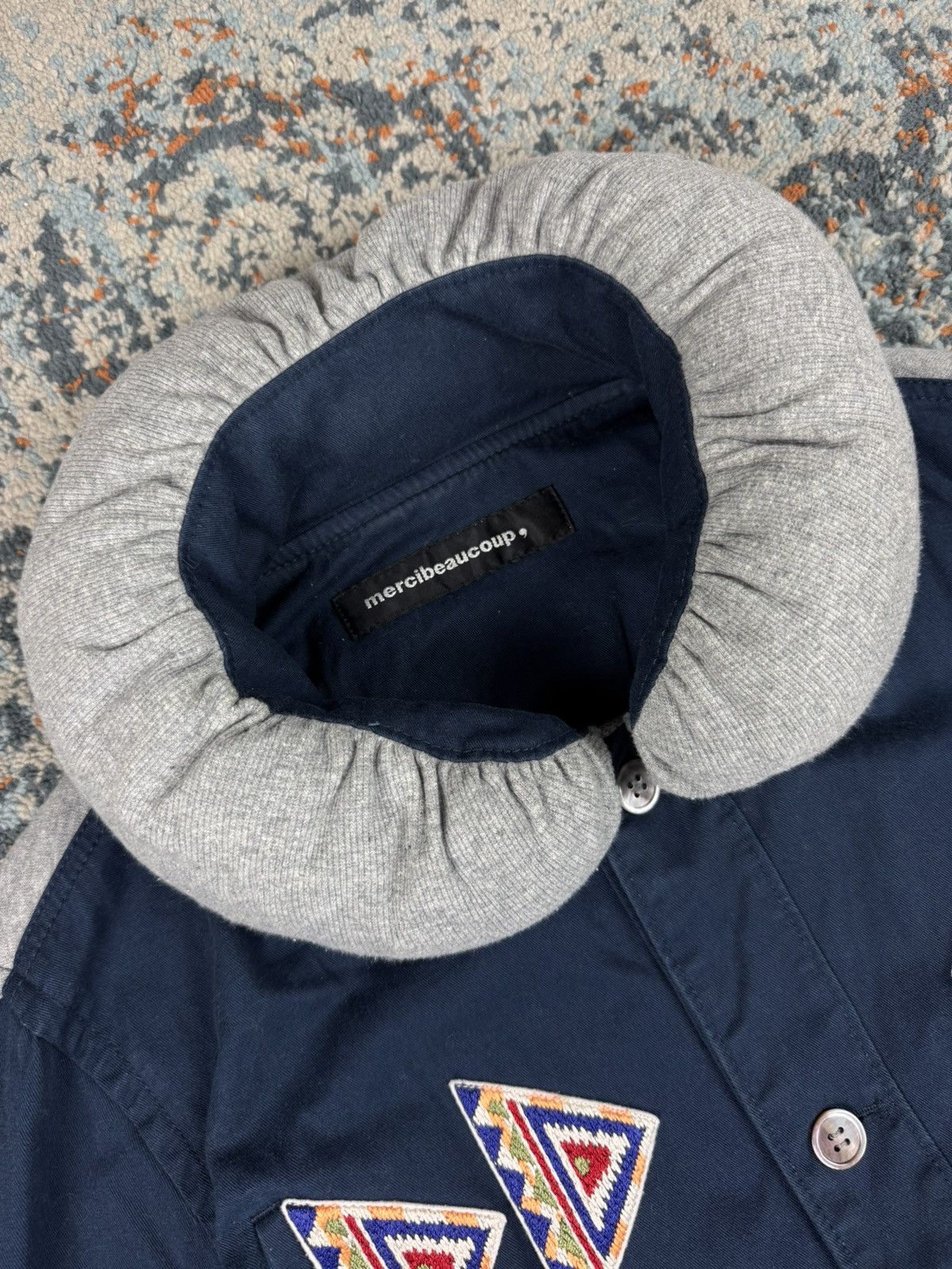mercibeaucoup Vintage Y2K Mercibeacoup Issey Miyake pillow neck jacket Size US M / EU 48-50 / 2 - 9 Thumbnail