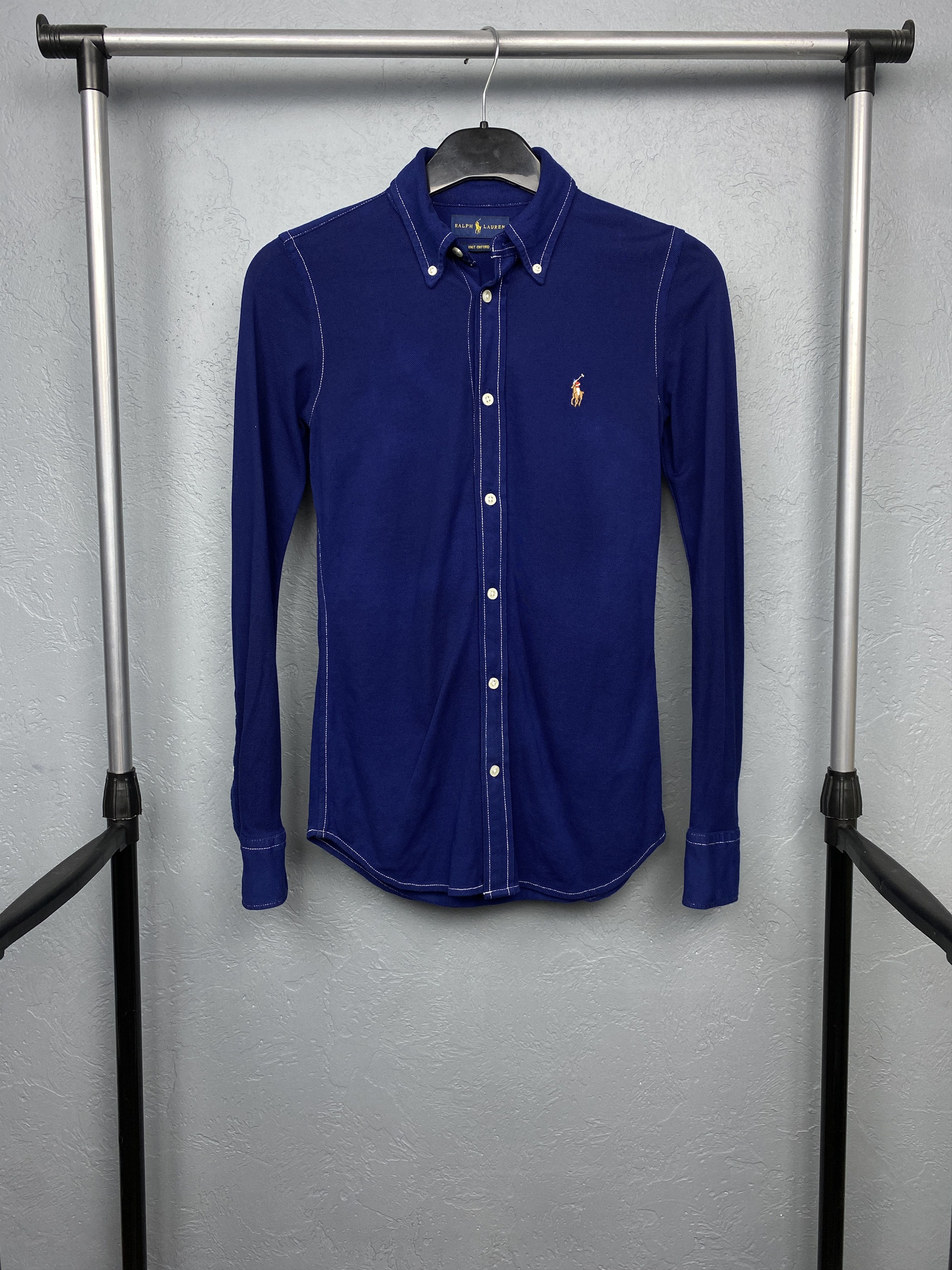 L Polo × CLOT Oxford Shirts Blue CLOT × Polo Ralph Lauren CLOT X Polo Ralph Lauren Oxford Dress