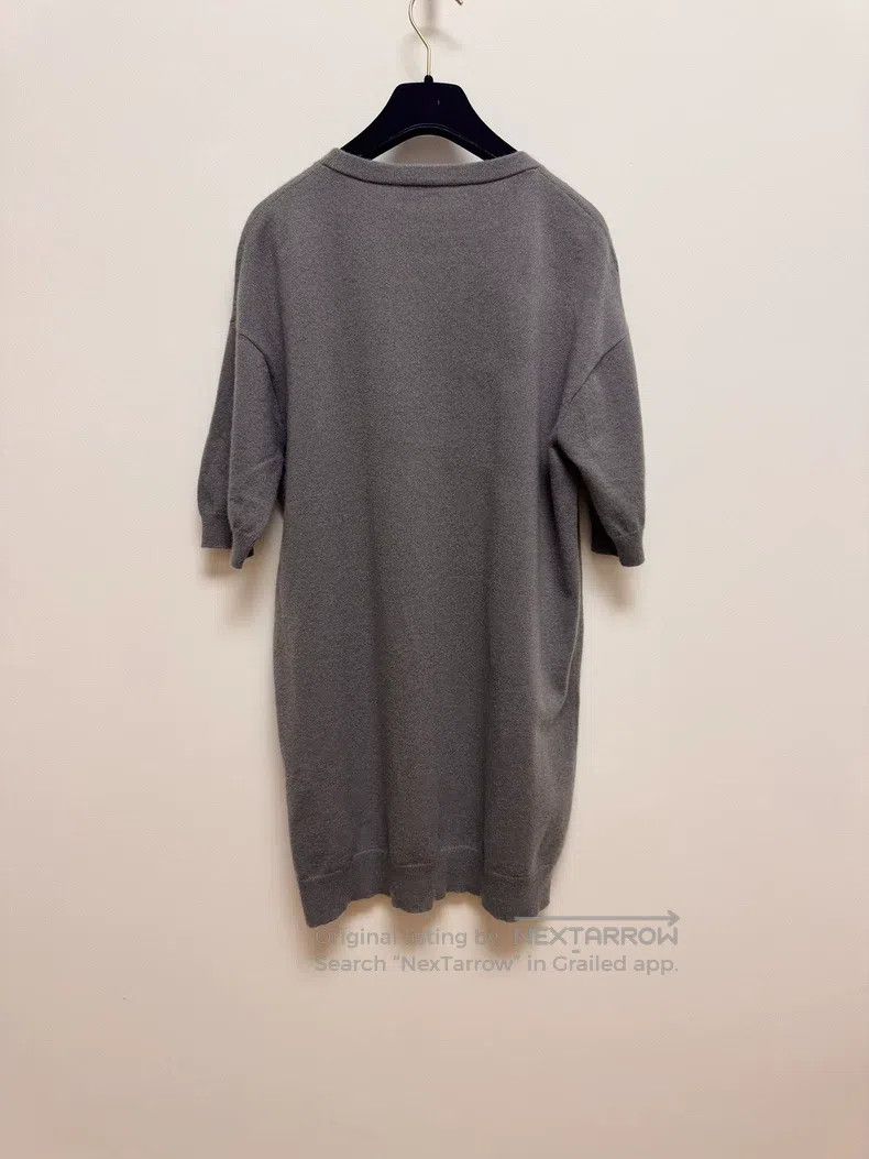 Brunello Cucinelli Brunello Cucinelli Grey Cashmere Dress Size S / US 4 / IT 40 - 3 Thumbnail