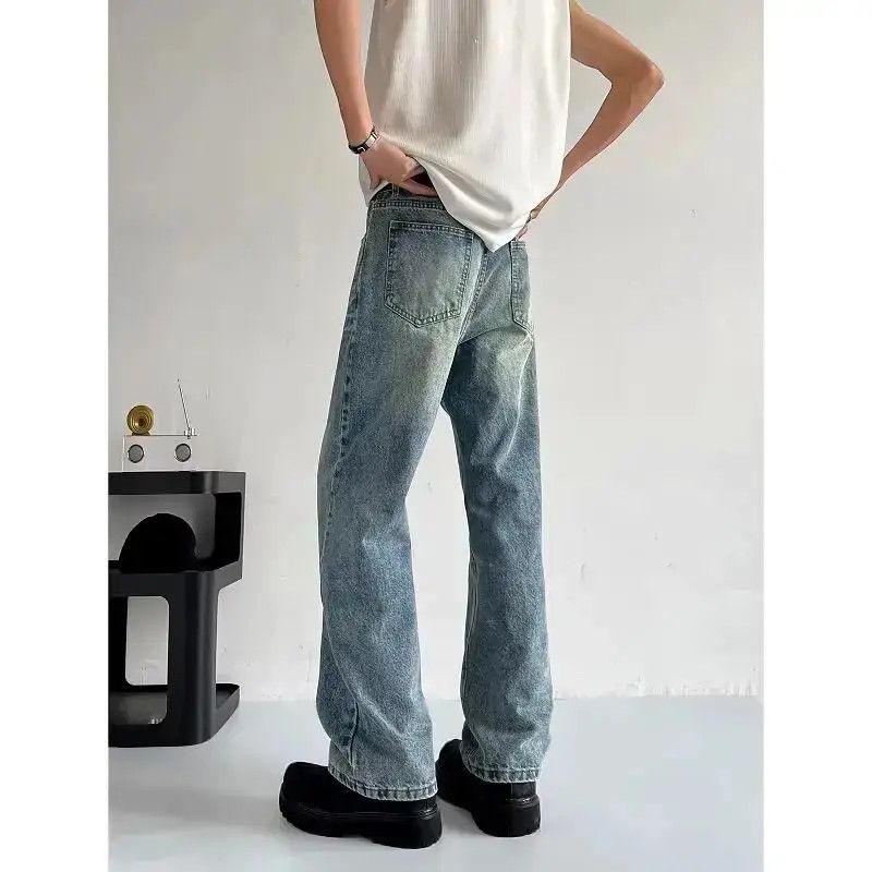 Japanese Brand Retro loose high street casual jeans Size US 32 / EU 48 - 4 Thumbnail