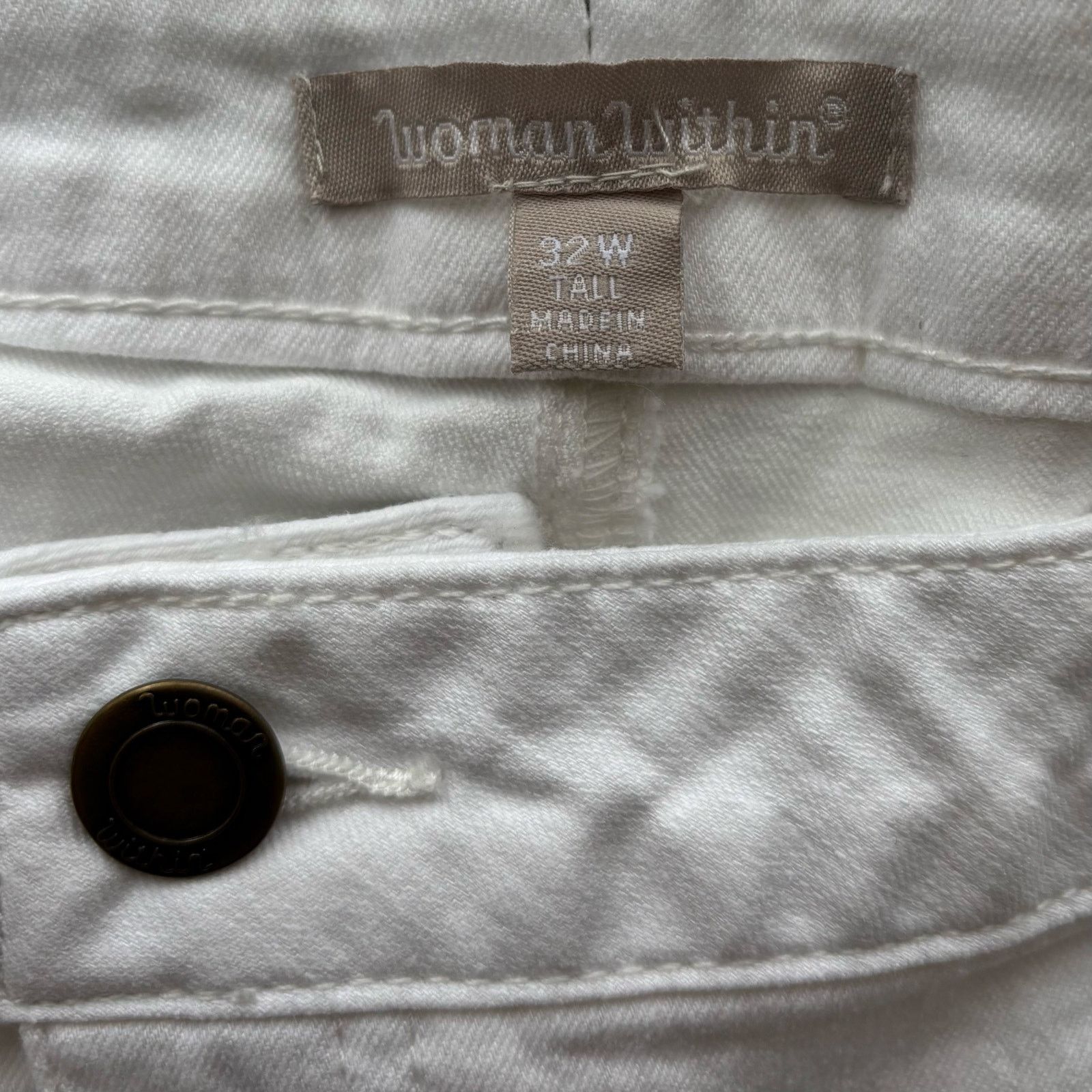 Other Woman Within White Capris Size 32W Tall New In Packaging Size 25" / US 0 / IT 36 - 6 Thumbnail
