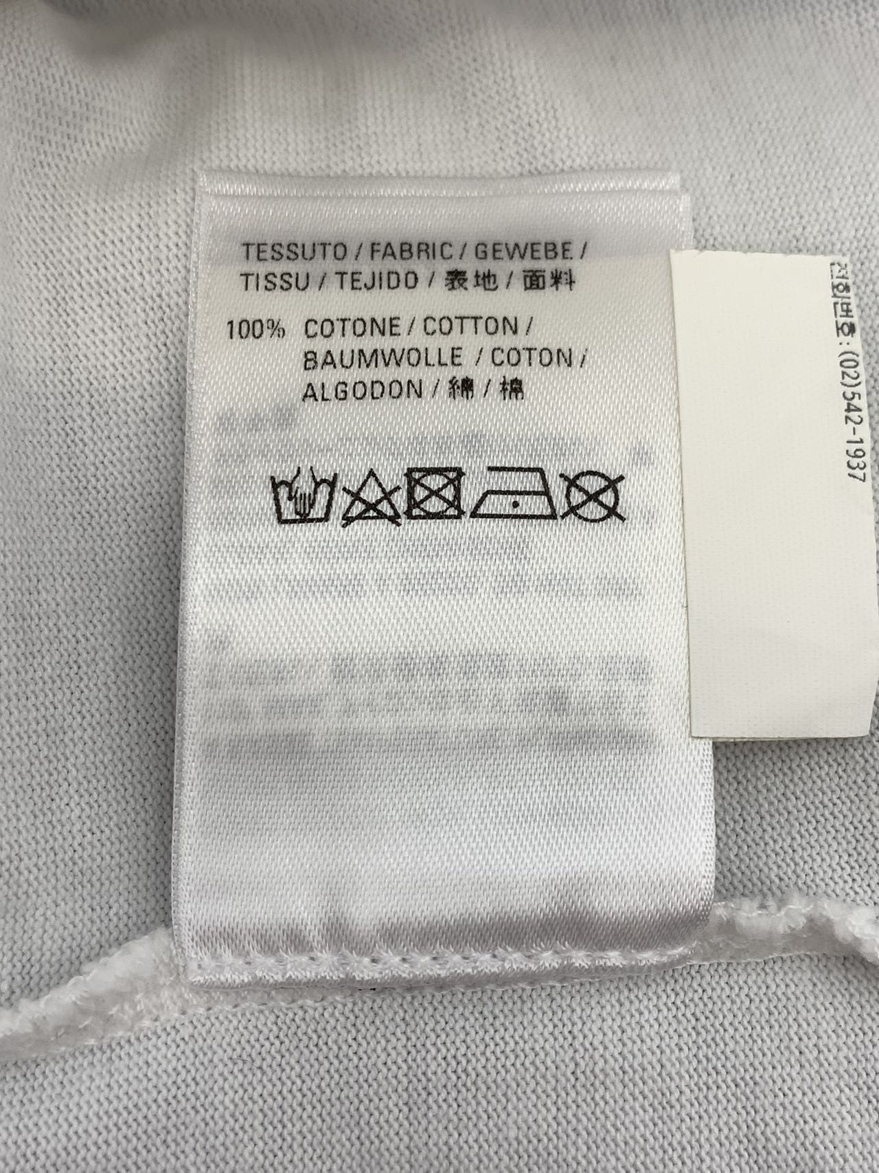 Balenciaga Balenciaga Cotton Crew Neck Regular Fit T-shirt K26WX Size S / US 4 / IT 40 - 7 Thumbnail
