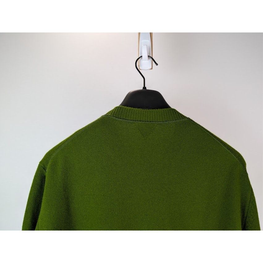 Bottega Veneta o1rshd1 Classic Cashmere Sweater in Olive Green Size US M / EU 48-50 / 2 - 12 Thumbnail