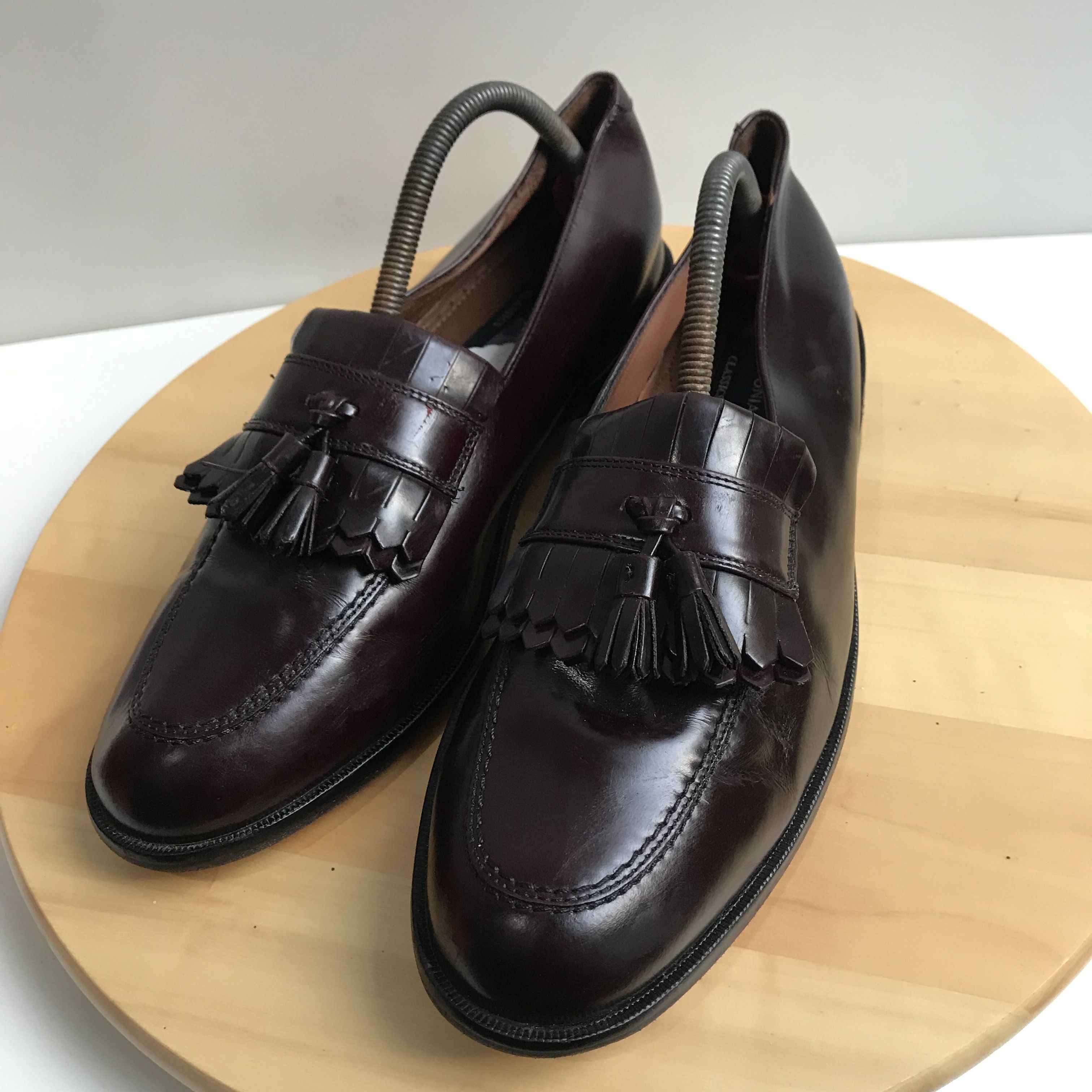Bostonian × Designer × Vintage Vintage Bostonian Classics Penny Loafer Tassle Red wine Size US 10 / EU 43 - 9 Thumbnail